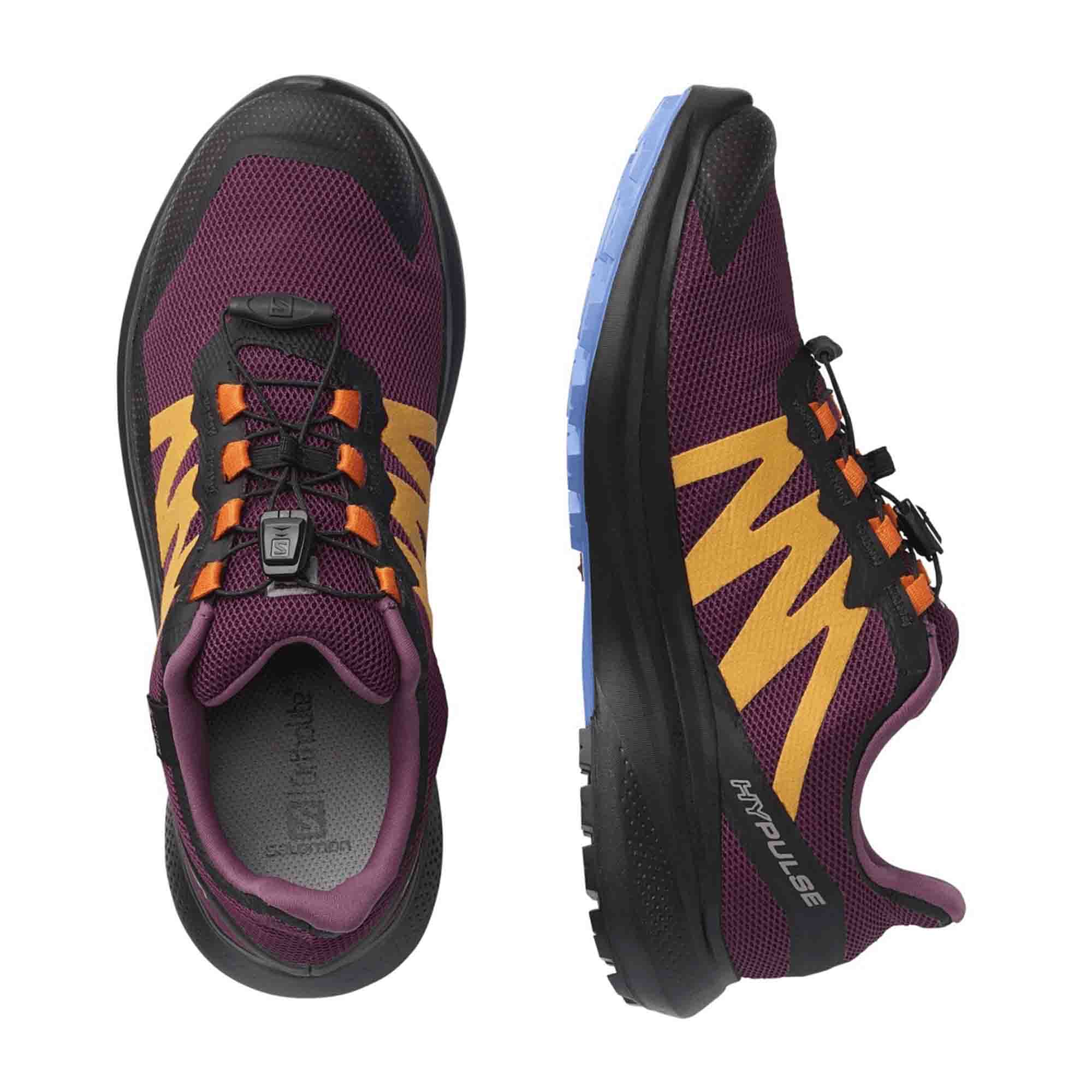 Salomon shoes HYPULSE GTX W Grape Wine/Blz for women, purple