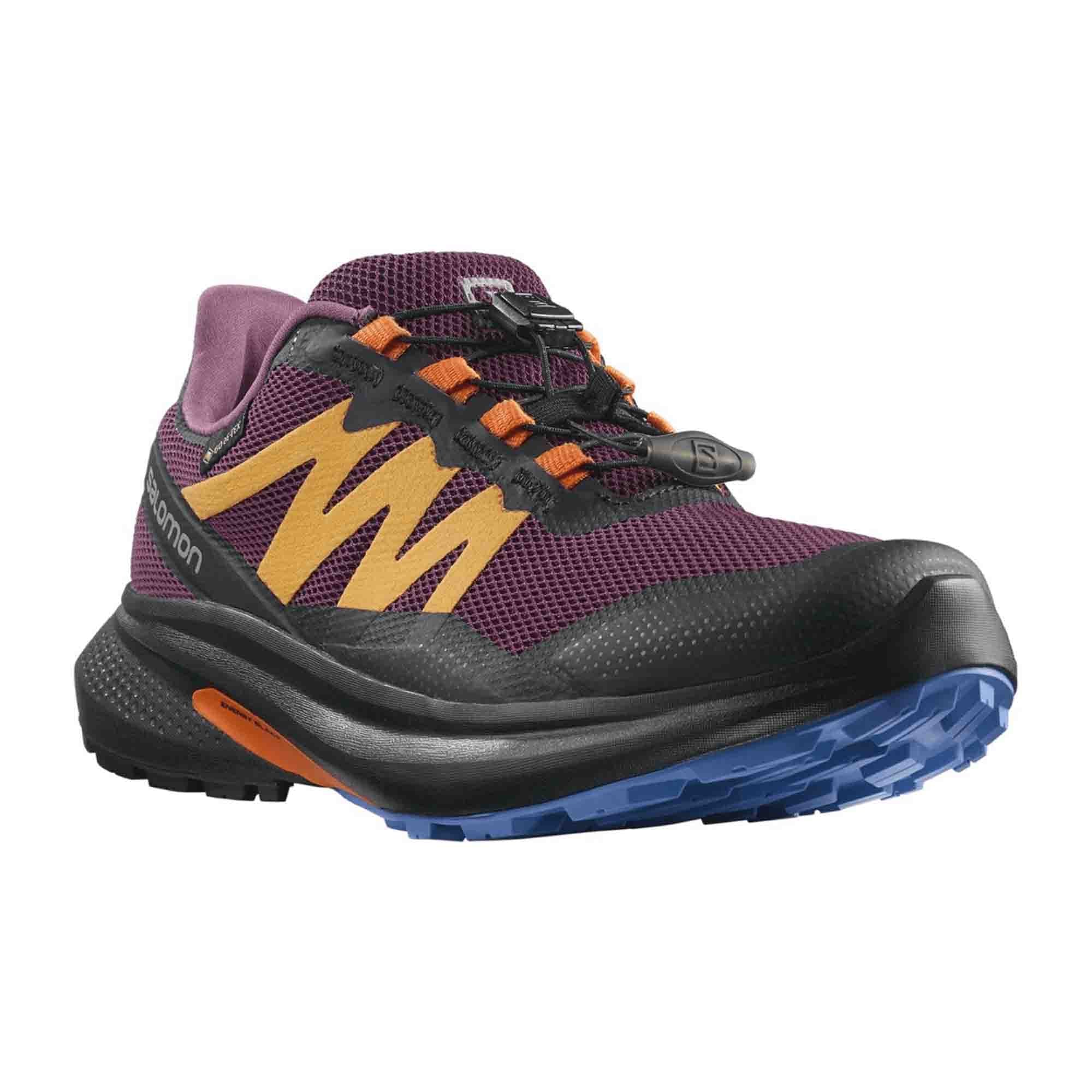 Salomon shoes HYPULSE GTX W Grape Wine/Blz for women, purple