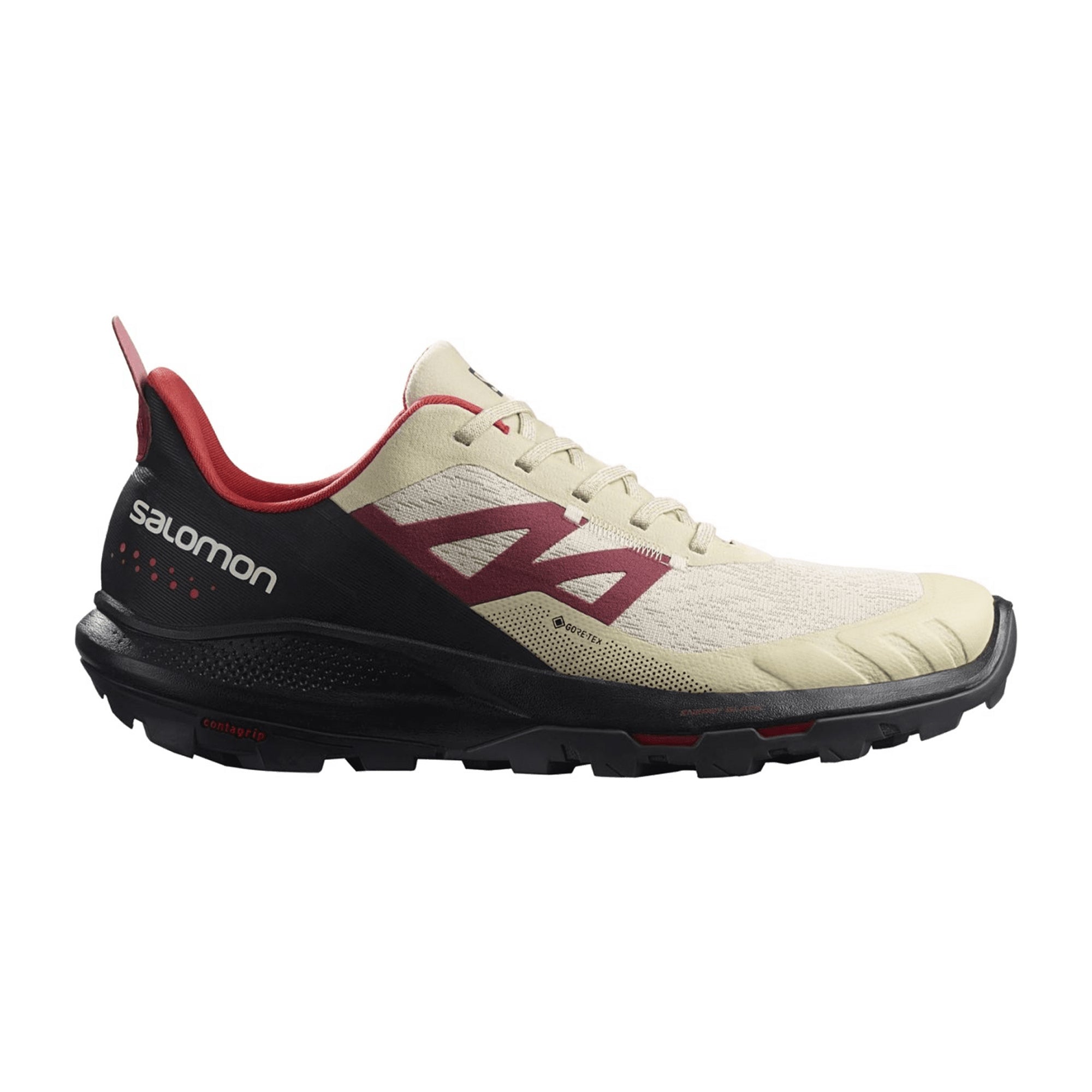 Salomon shoes OUTpulse GTX Bleached Sand/B for men, beige
