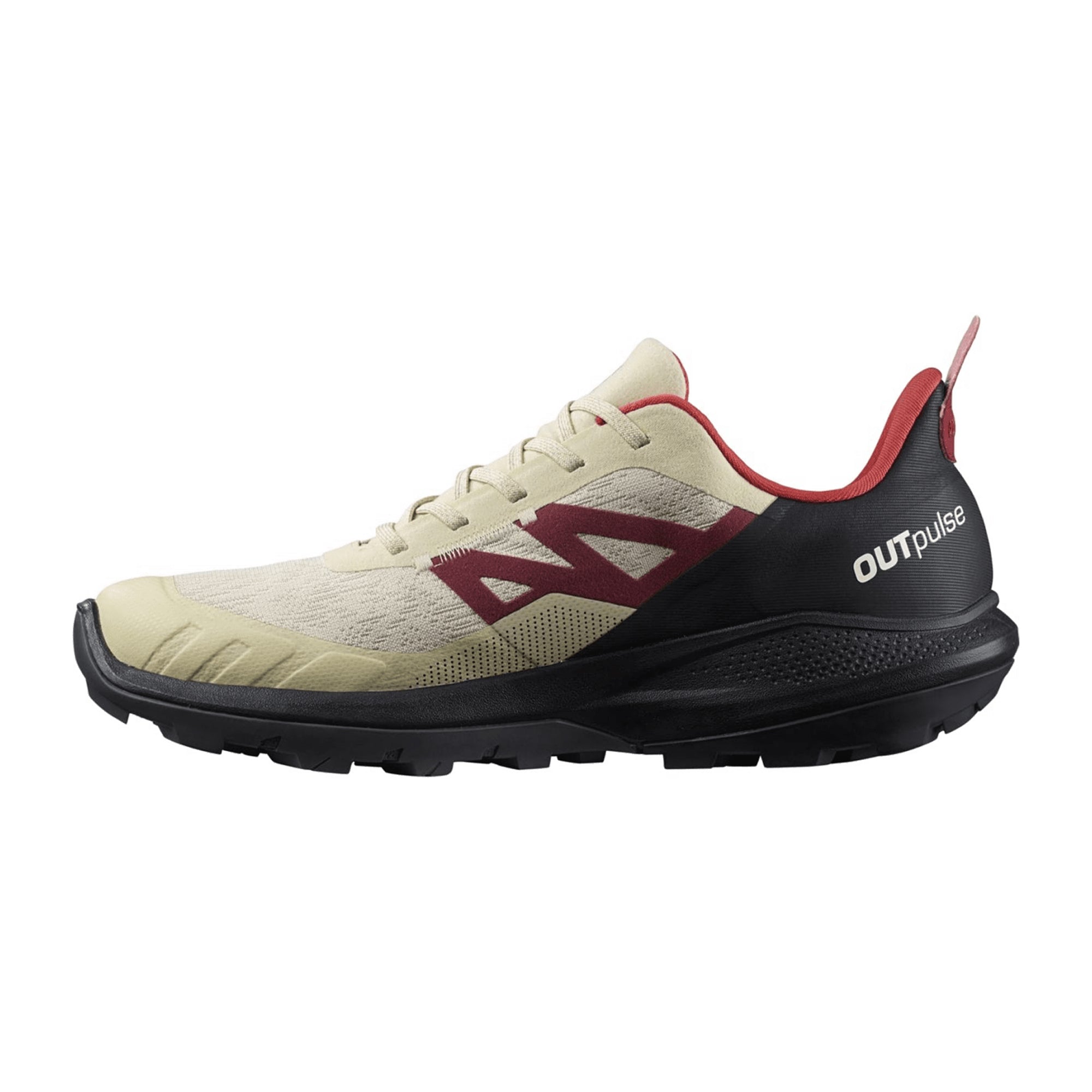 Salomon shoes OUTpulse GTX Bleached Sand/B for men, beige