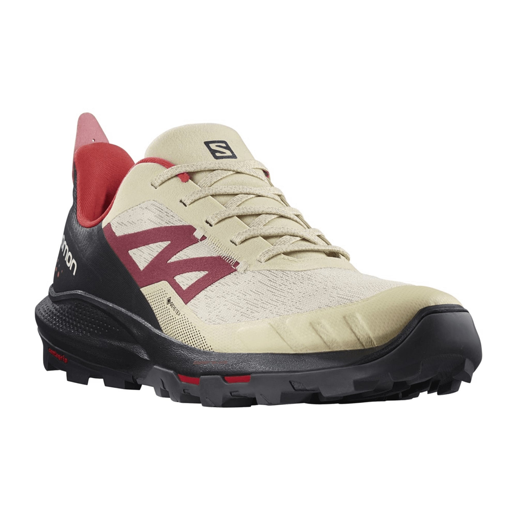 Salomon shoes OUTpulse GTX Bleached Sand/B for men, beige