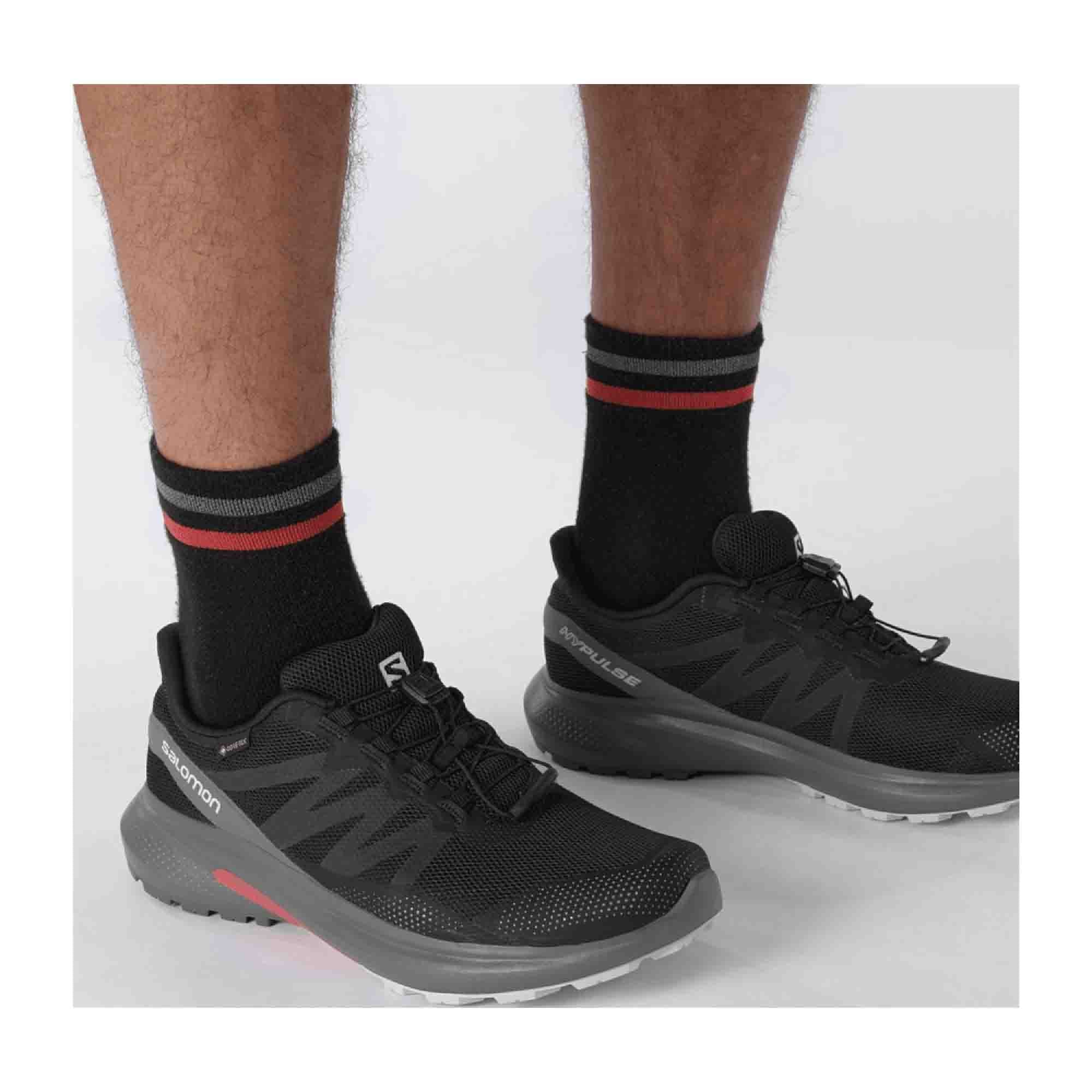 Salomon shoes HYPULSE GTX Black (pantone T for men, black