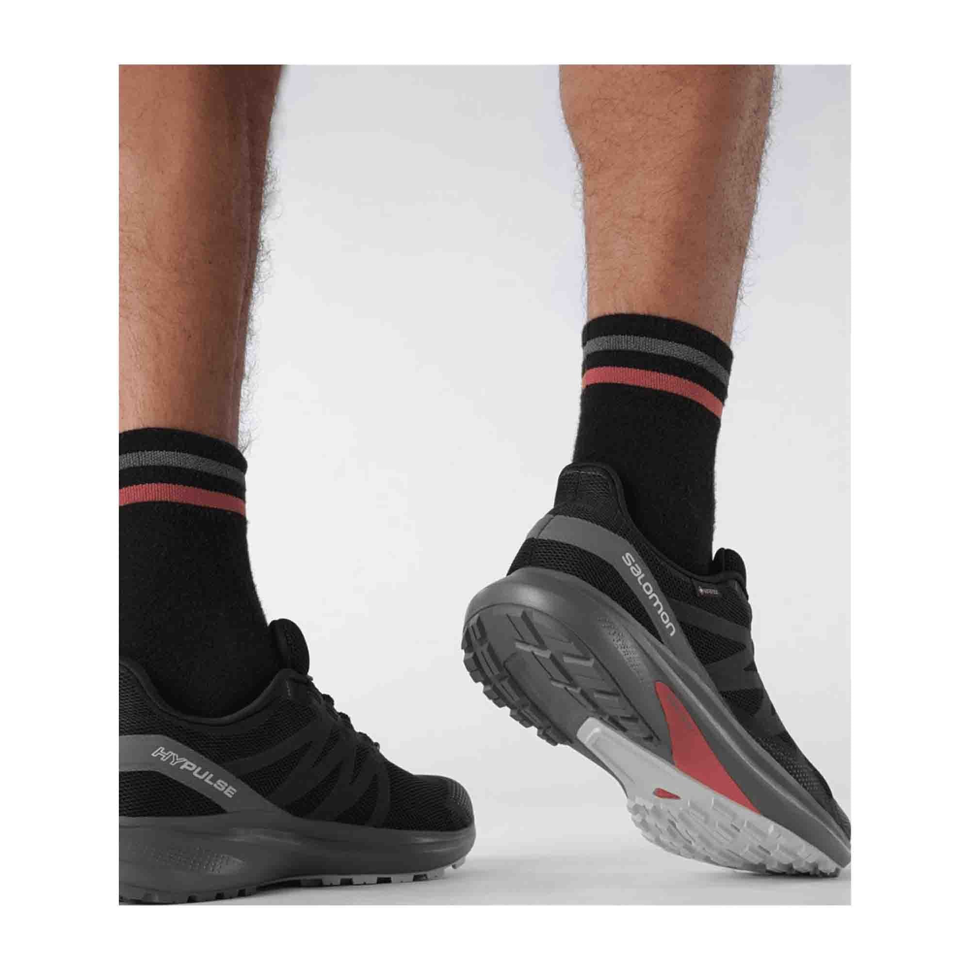 Salomon shoes HYPULSE GTX Black (pantone T for men, black