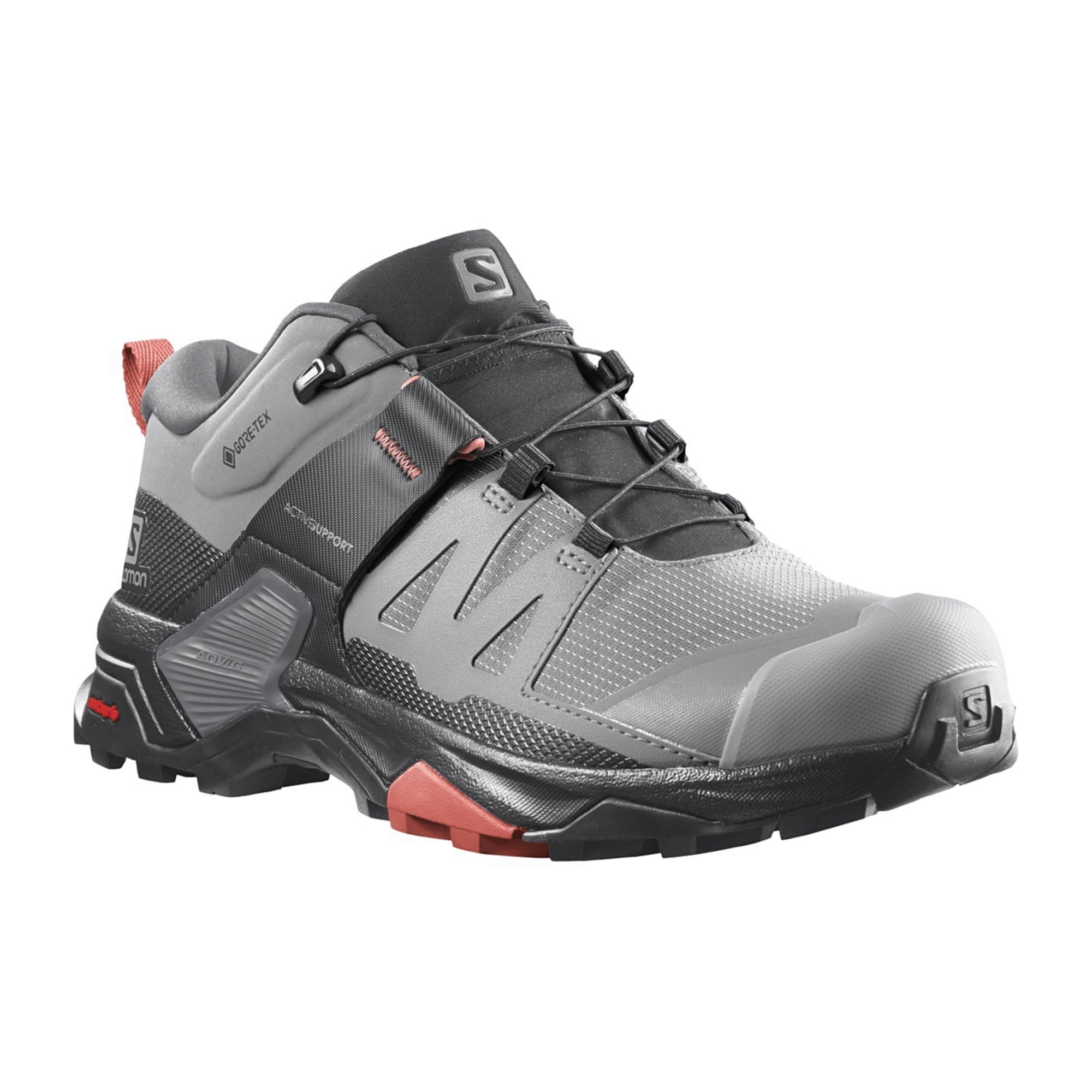 Salomon X Ultra 4 GTX for women, silver, shoes