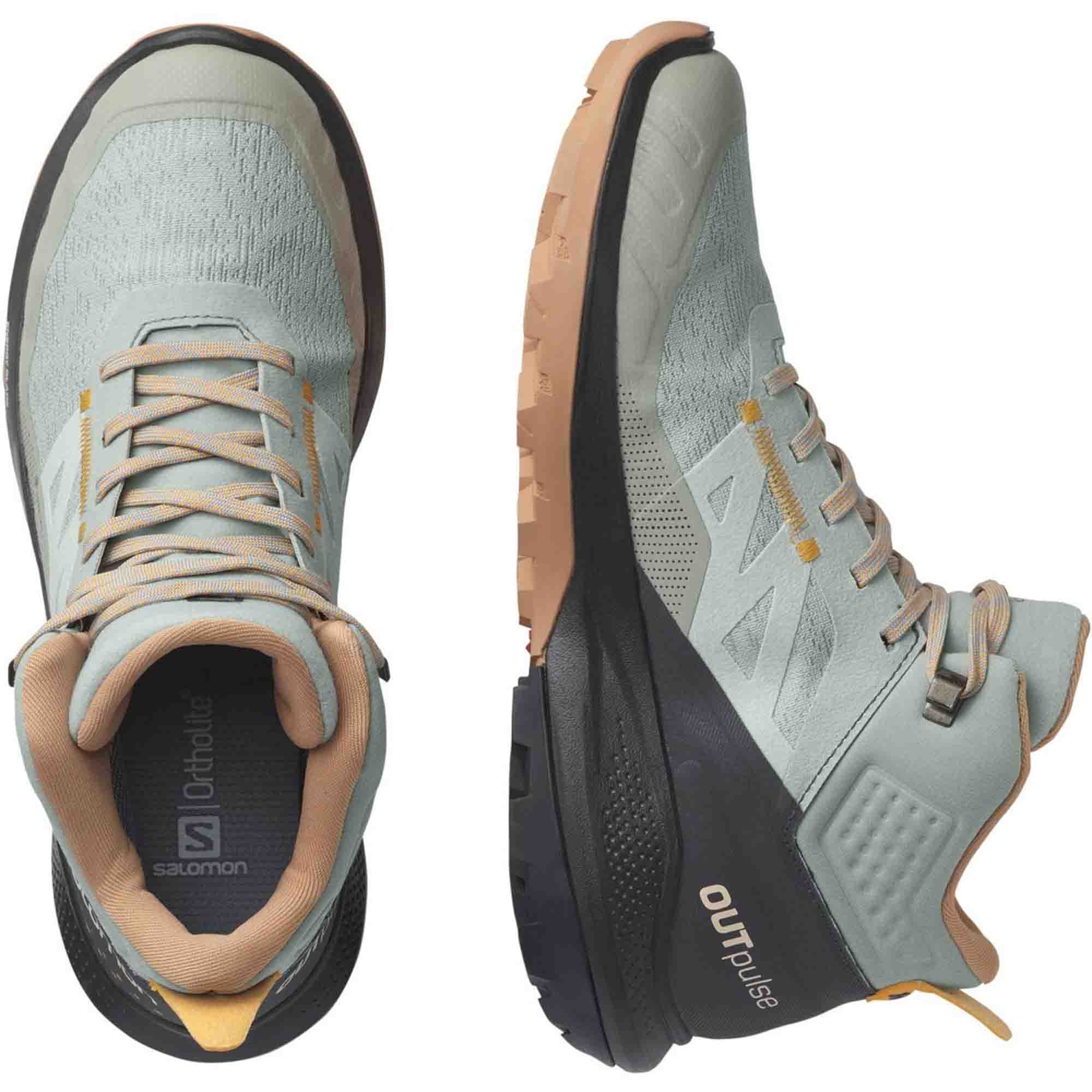 Salomon OUTPULSE MID GTX W for women, gray, shoes