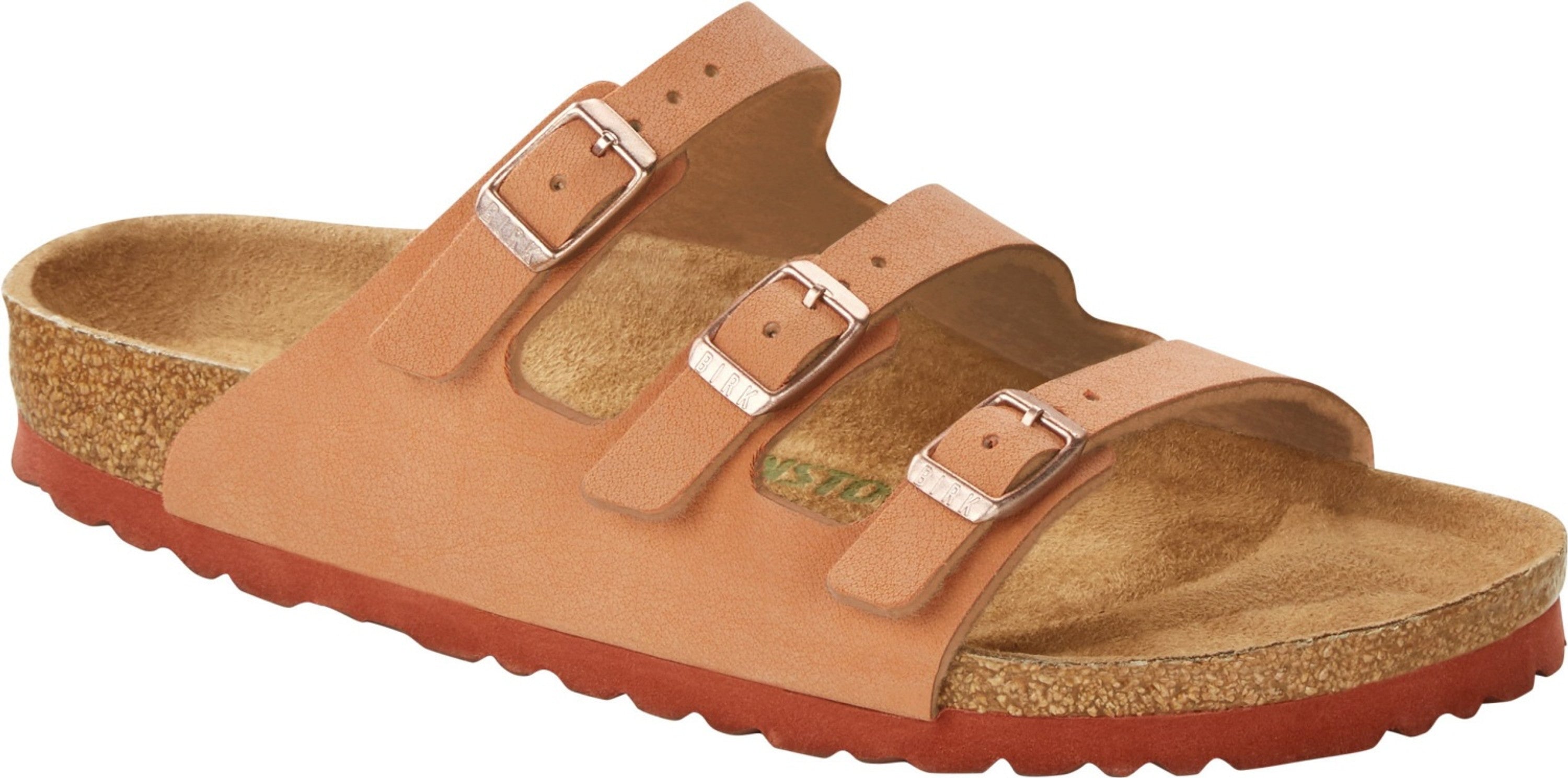 Birkenstock Florida mule orange Imitation leather - Bartel-Shop