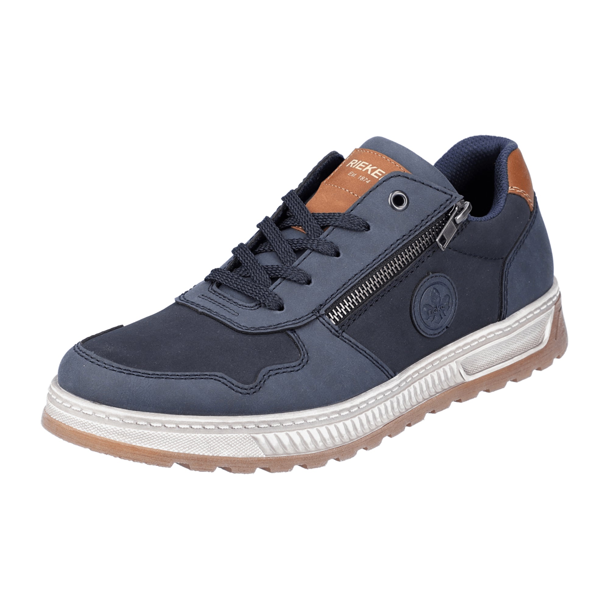 Rieker Men's Blue Casual Shoes Comfortable Wide Fit with Fast Shipping Online