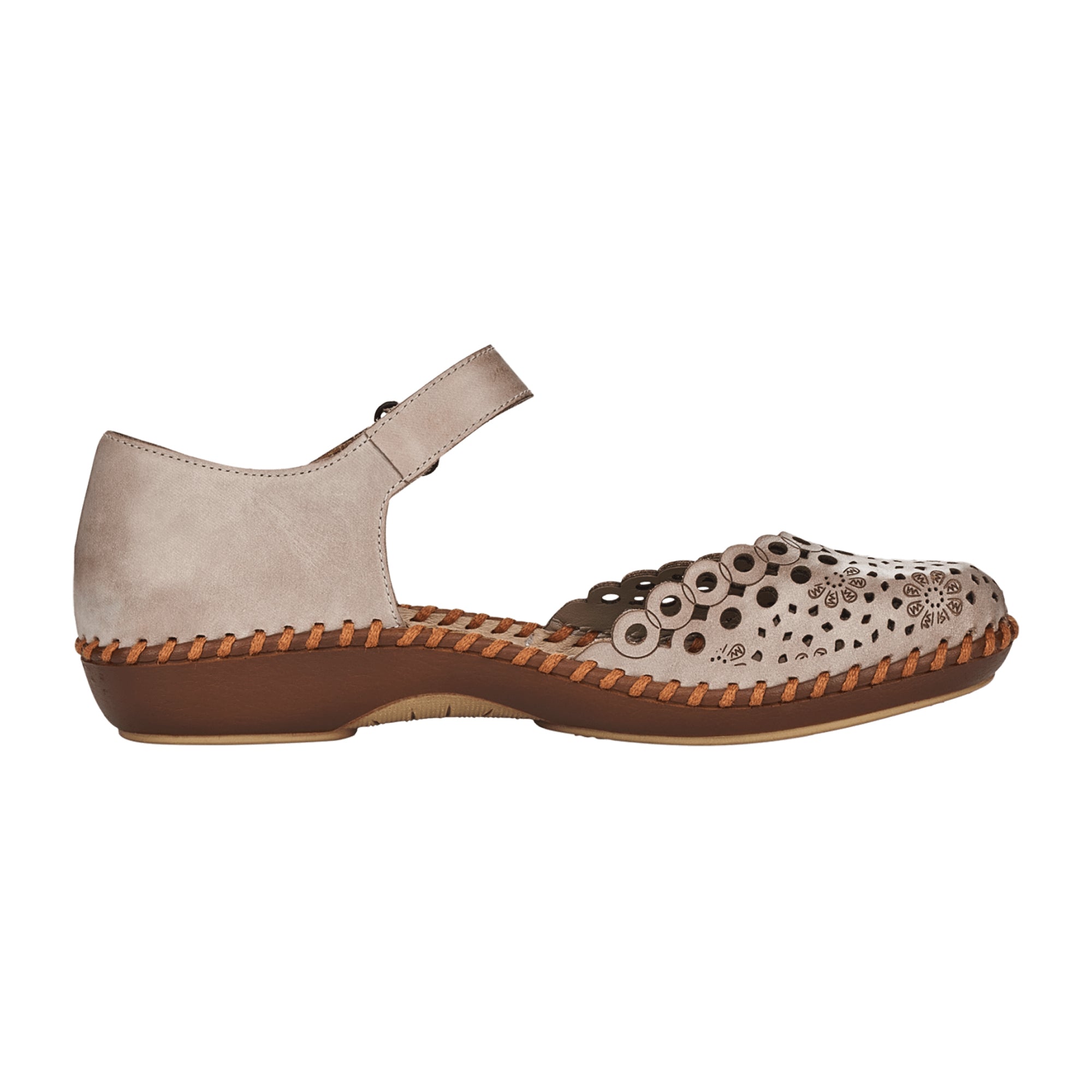 Rieker FSK Beige Women's Casual Shoes Stylish Comfort Footwear