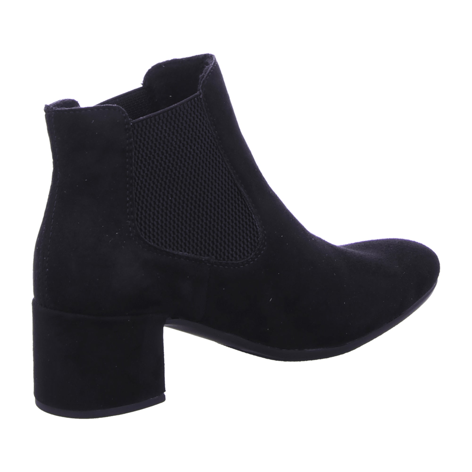 Rieker Women's Black Ankle Boots Comfortable Modern Design Shock Absorbing Sole