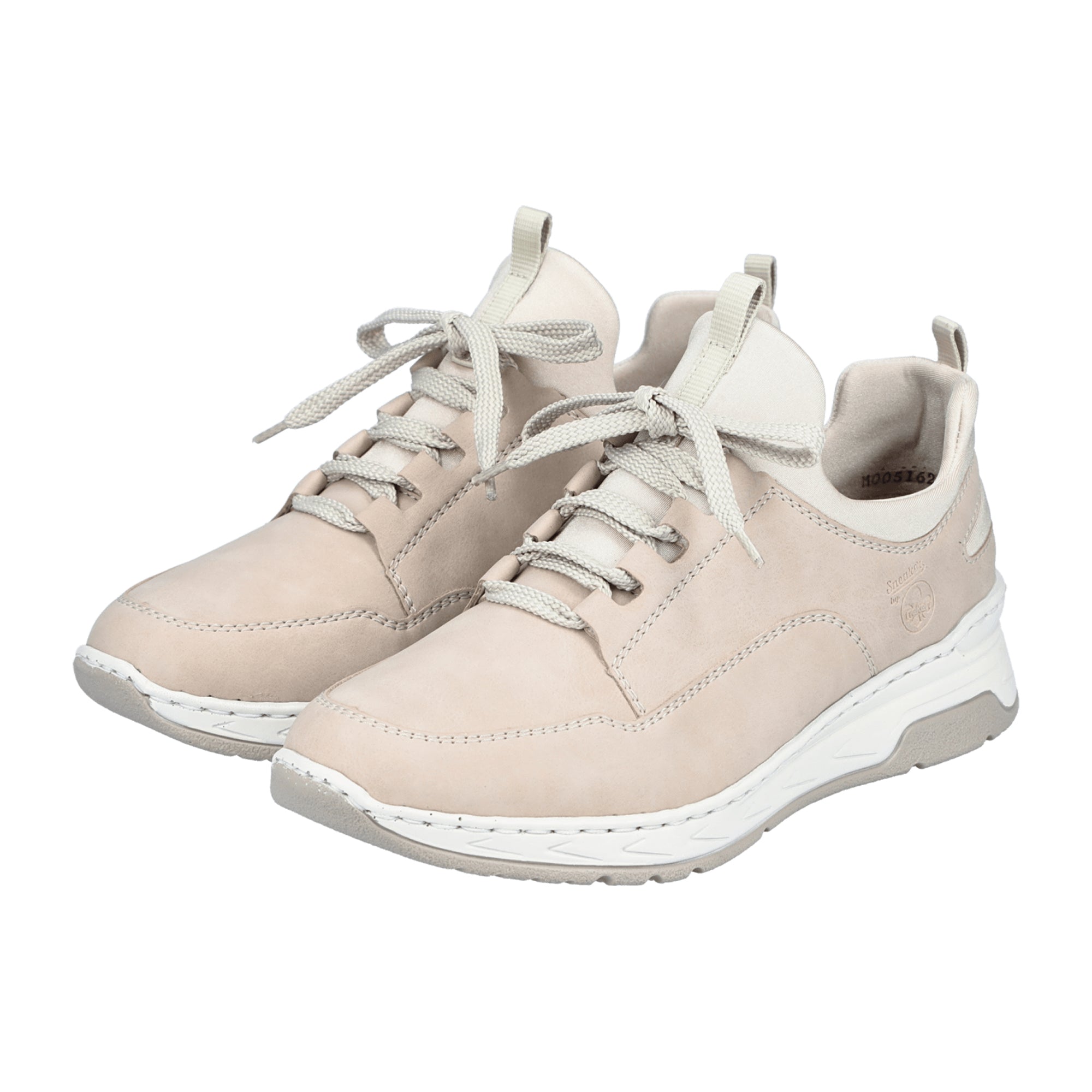 Rieker Beige Slip On Women's Shoes Comfortable Lightweight Casual Style