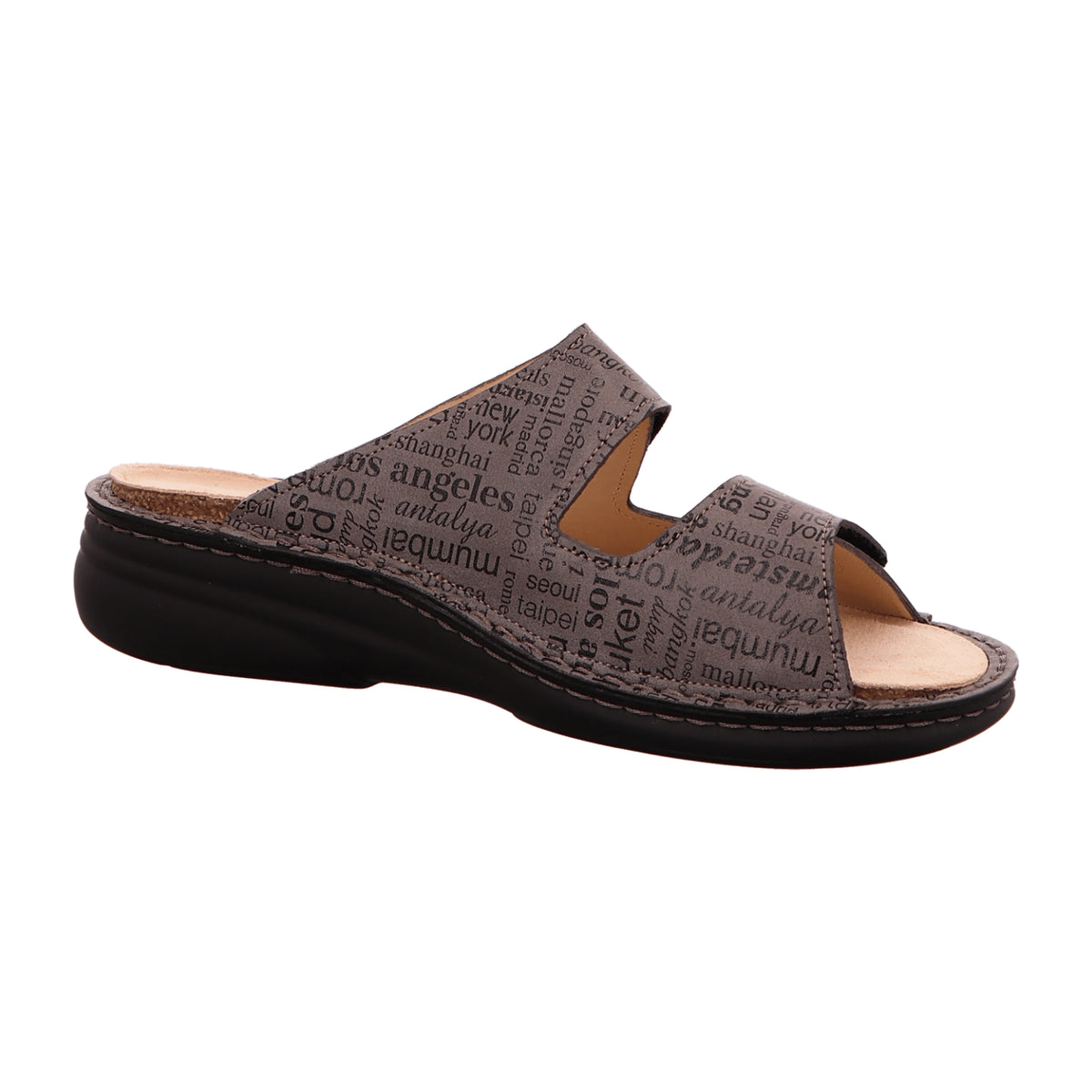 Finn Comfort Women's Comfort Slippers - Stylish Brown Mules New