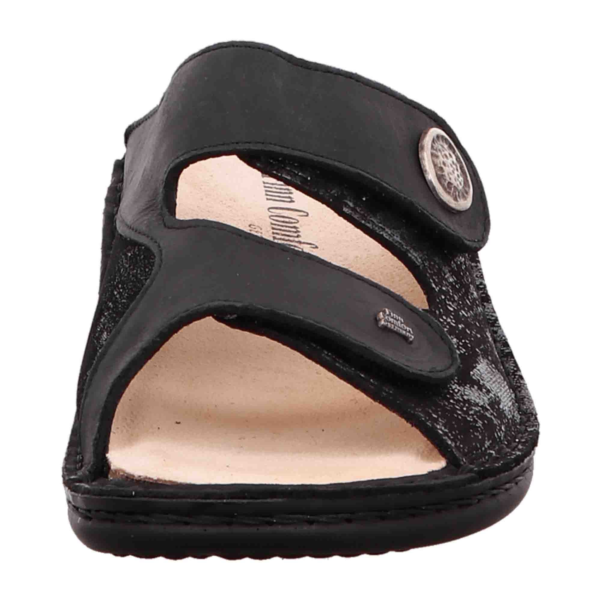 Finn Comfort Zeno Women's Black Sandals - Stylish & Durable