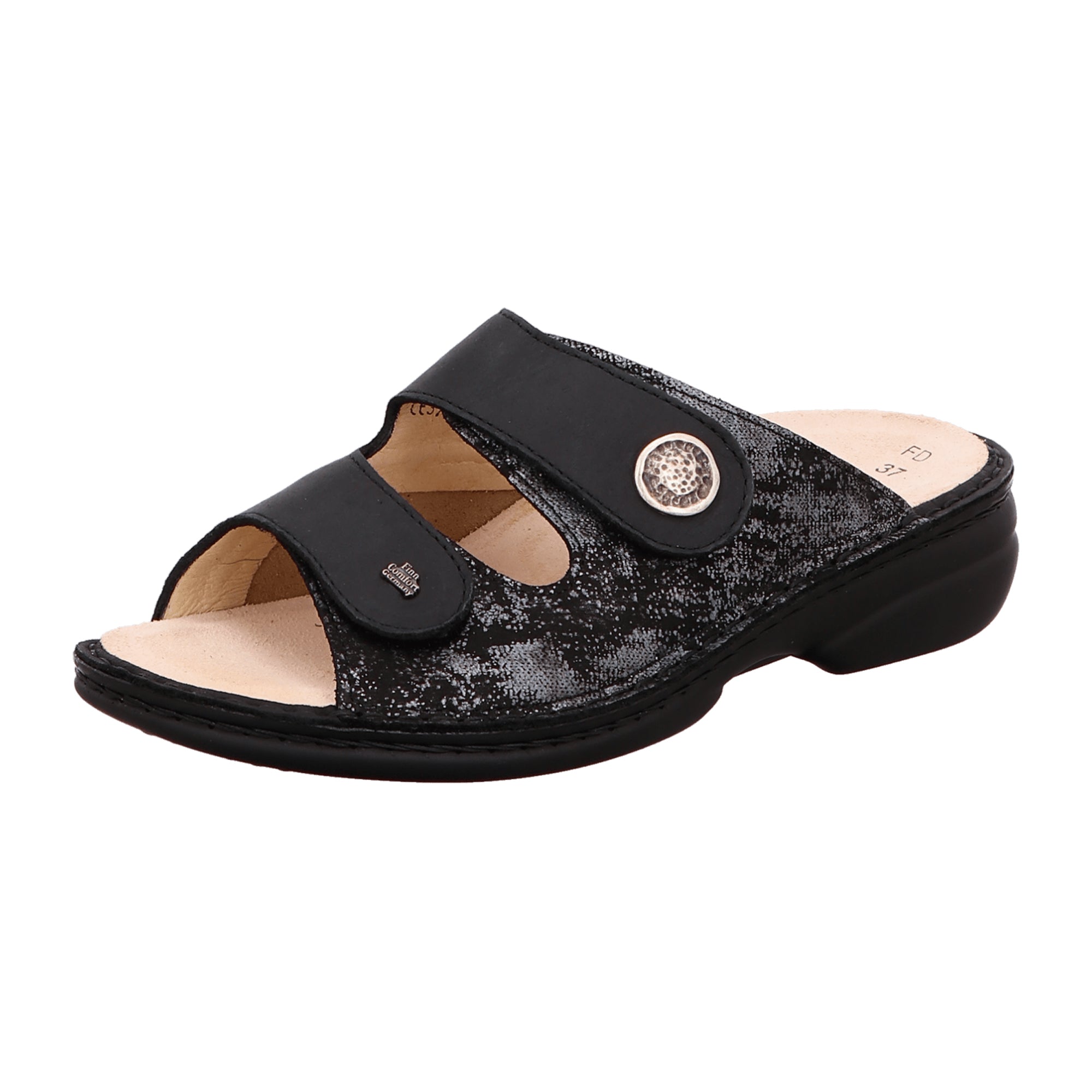 Finn Comfort Zeno Women's Black Sandals - Stylish & Durable