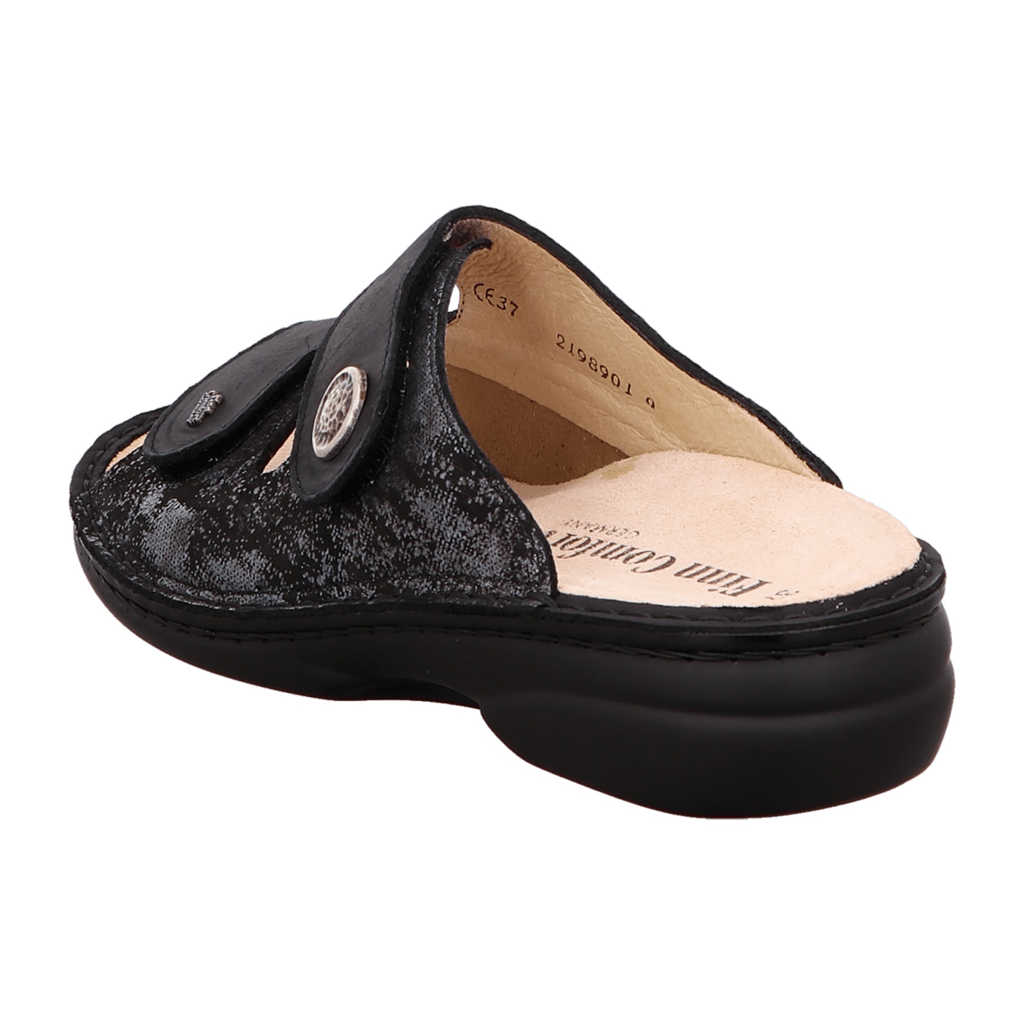 Finn Comfort Zeno Women's Black Sandals - Stylish & Durable