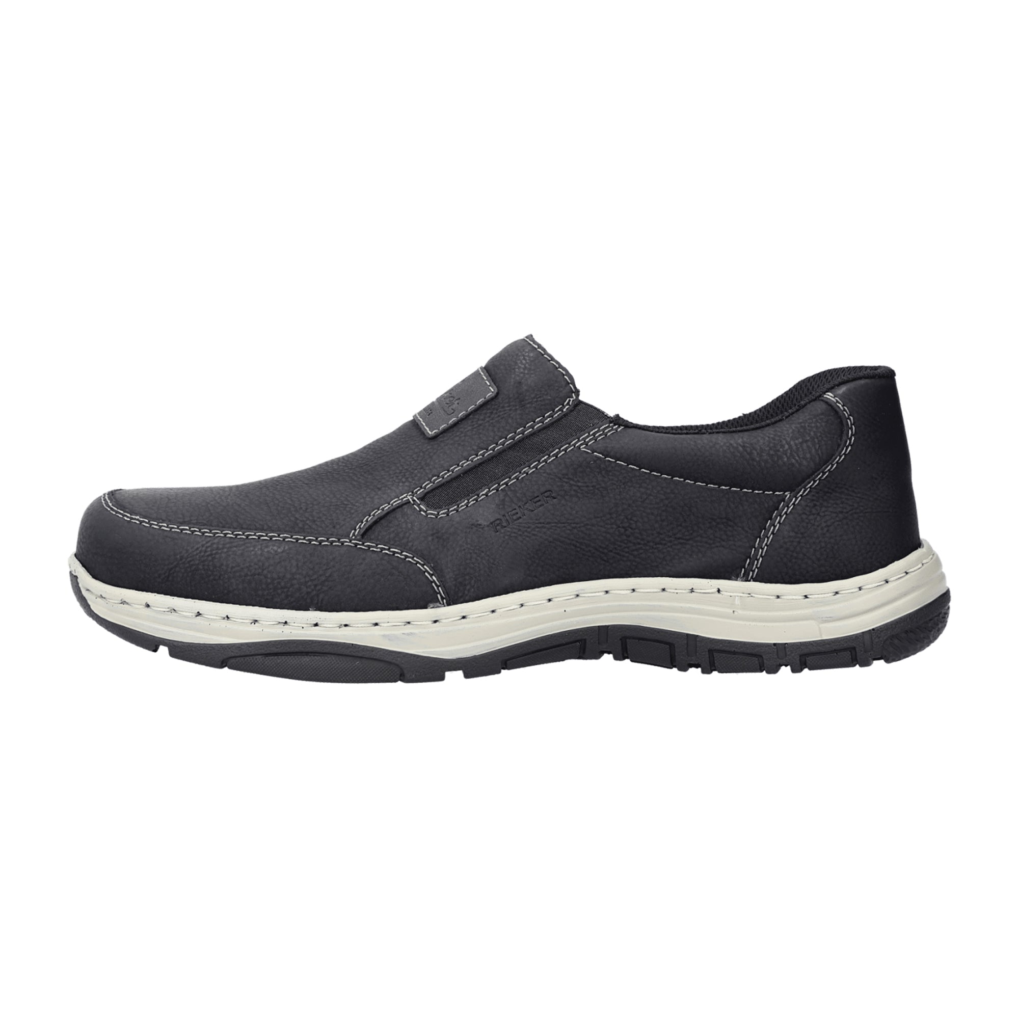 Rieker Comfortable Black Slippers for Men Stylish and Versatile Footwear