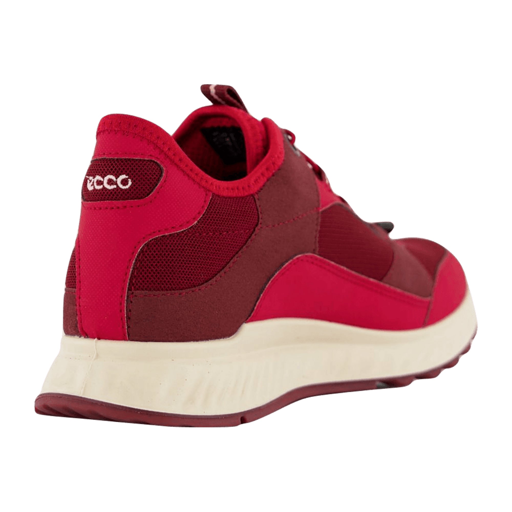 Ecco EXOSTRIDE Women's Red Walking Shoes – Durable & Trendy