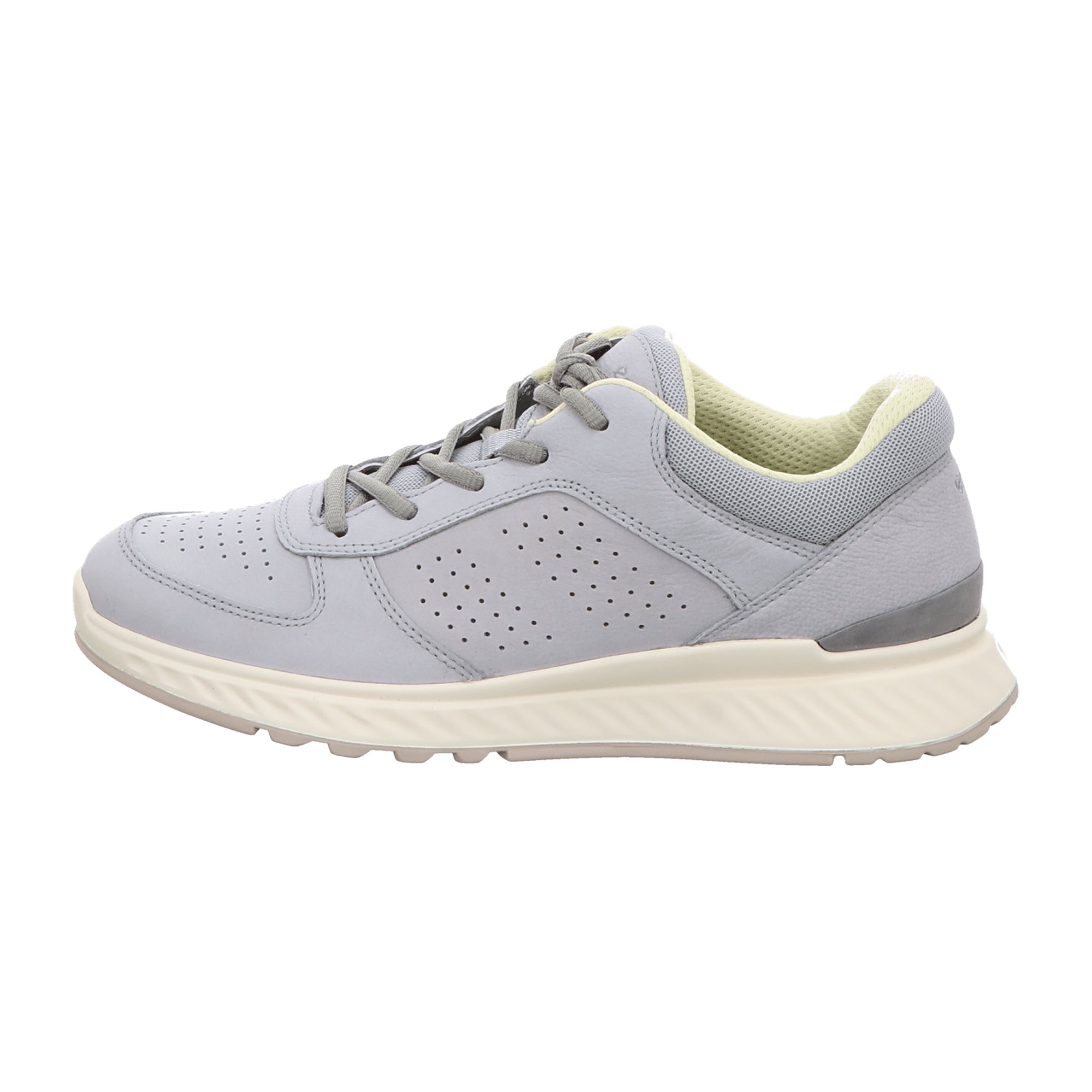 Ecco Women's Grey Lace-Up Casual Shoes - Stylish & Durable
