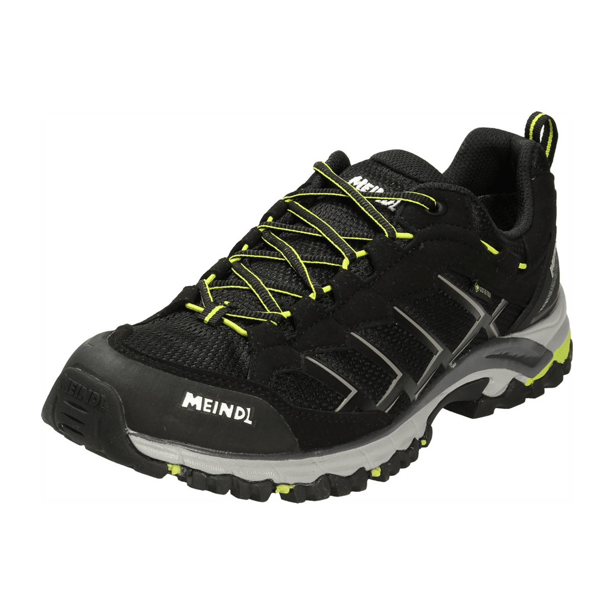 Meindl Caribe Men's Hiking Shoes - Lightweight Breathable Lemon Black