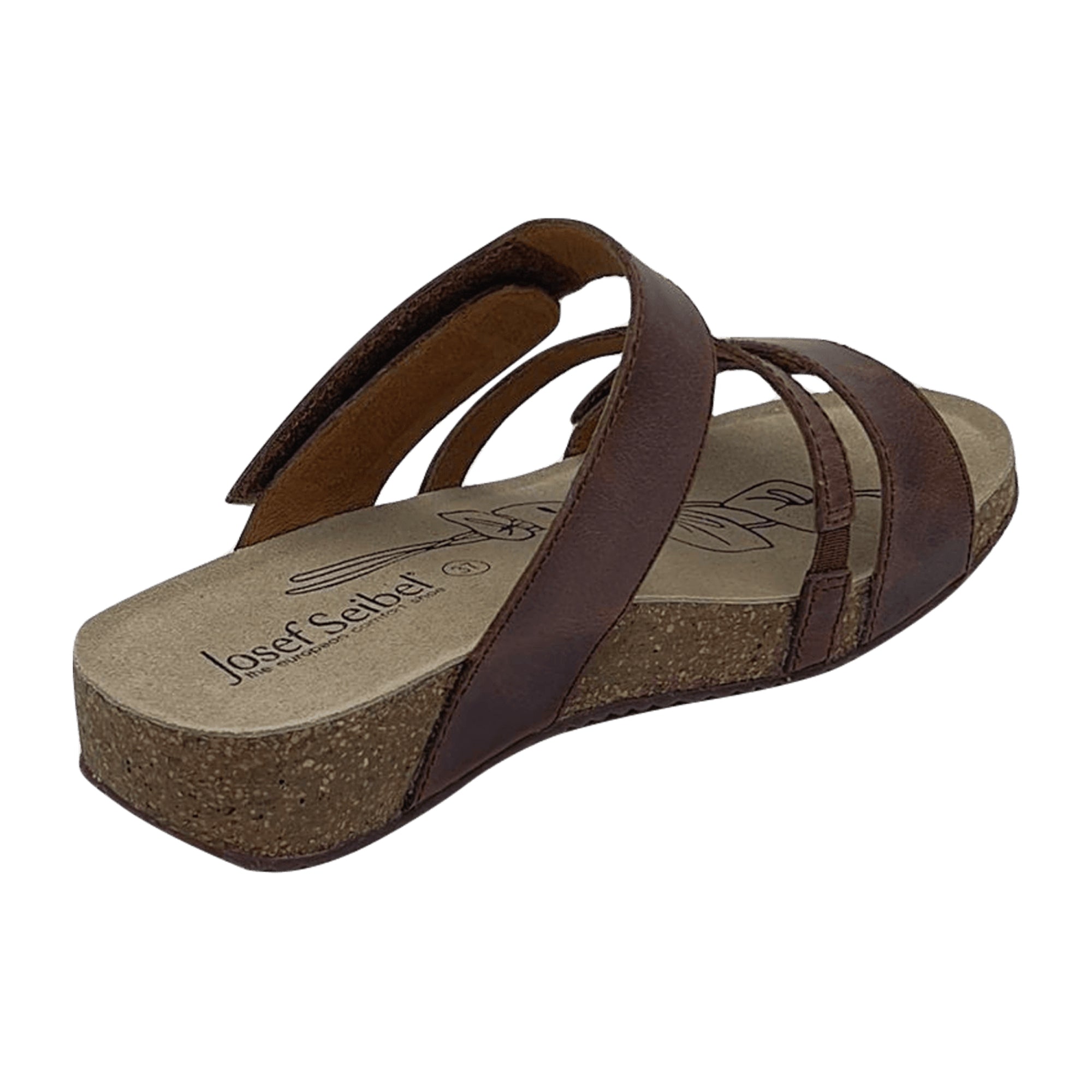 Josef Seibel Tonga 54 Camel Sandals for Women in Brown