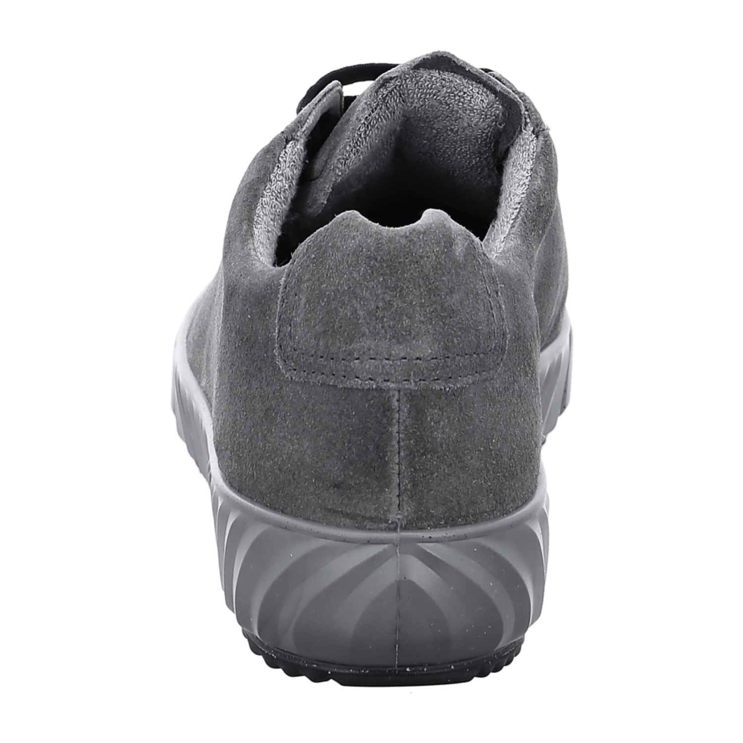 ARA AVIO Women's Velour Leather Slip-On Sneakers in Grey with Textile Lining and TPU Sole - Bartel-Shop