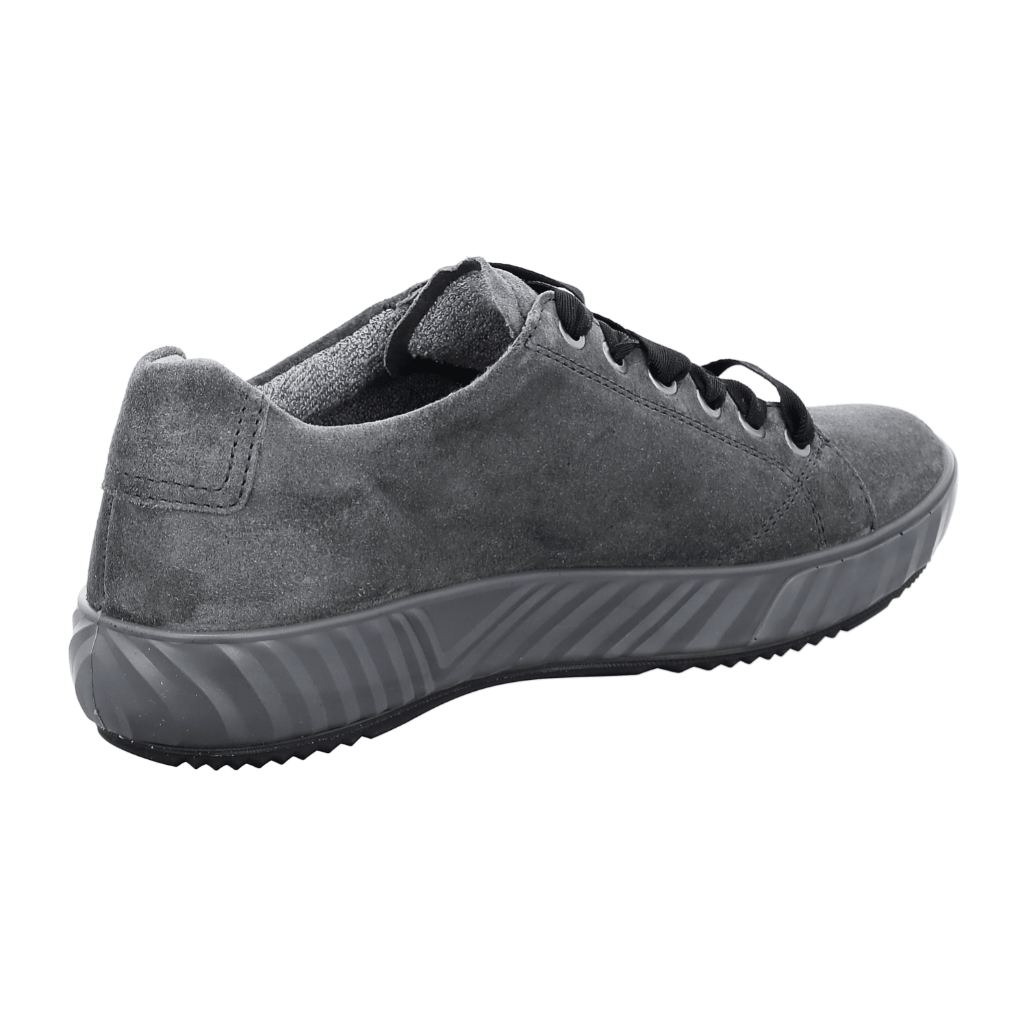 ARA AVIO Women's Velour Leather Slip-On Sneakers in Grey with Textile Lining and TPU Sole - Bartel-Shop