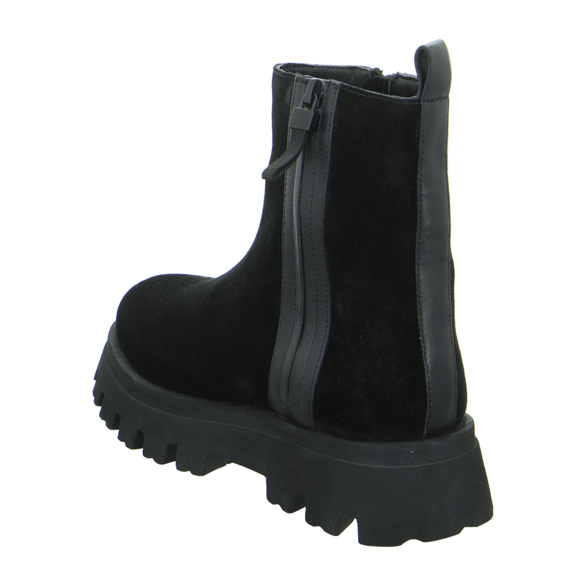 ARA COPENHAGEN Women's Chelsea Boots Velvet Leather Winter Lined Black - Bartel-Shop