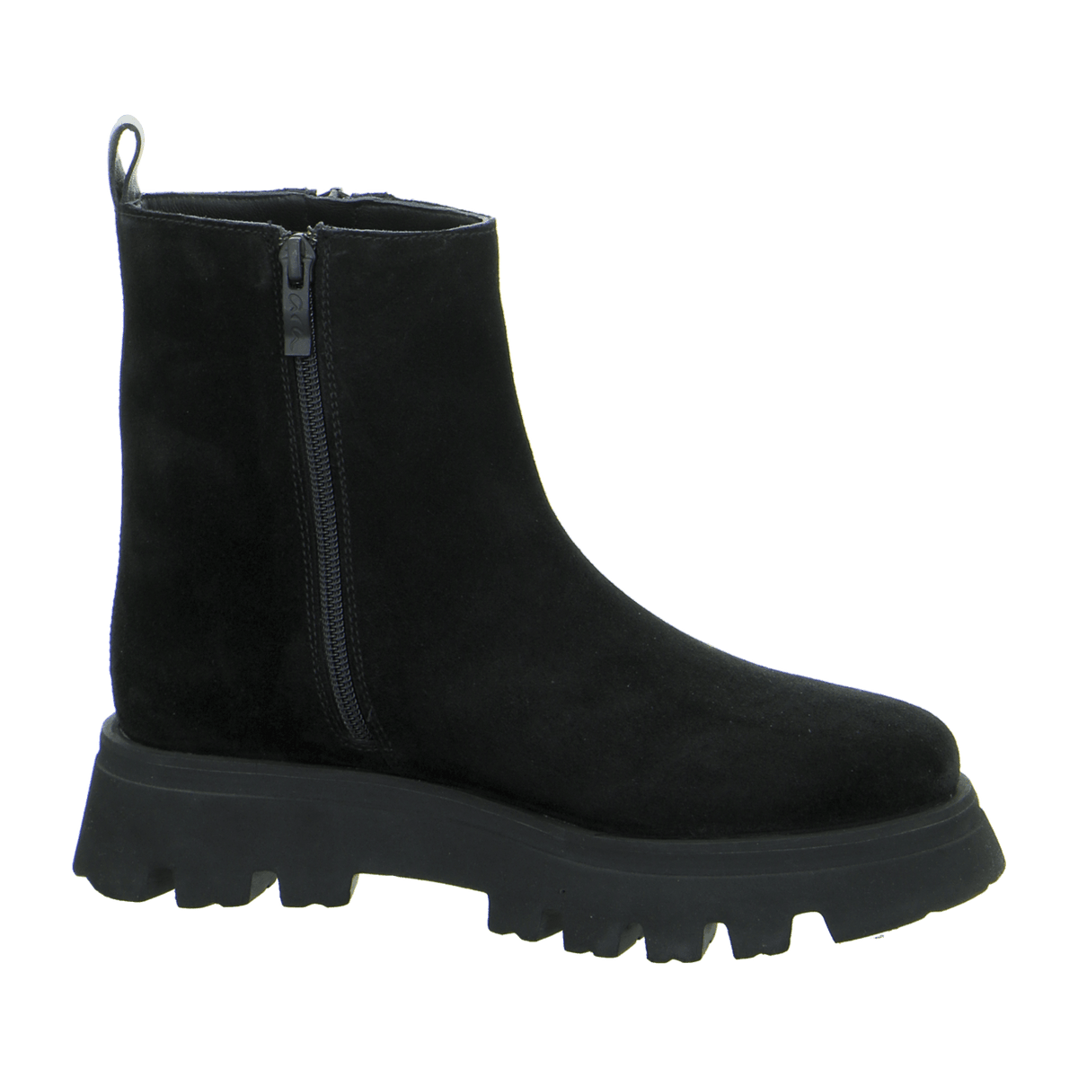ARA COPENHAGEN Women's Chelsea Boots Velvet Leather Winter Lined Black - Bartel-Shop