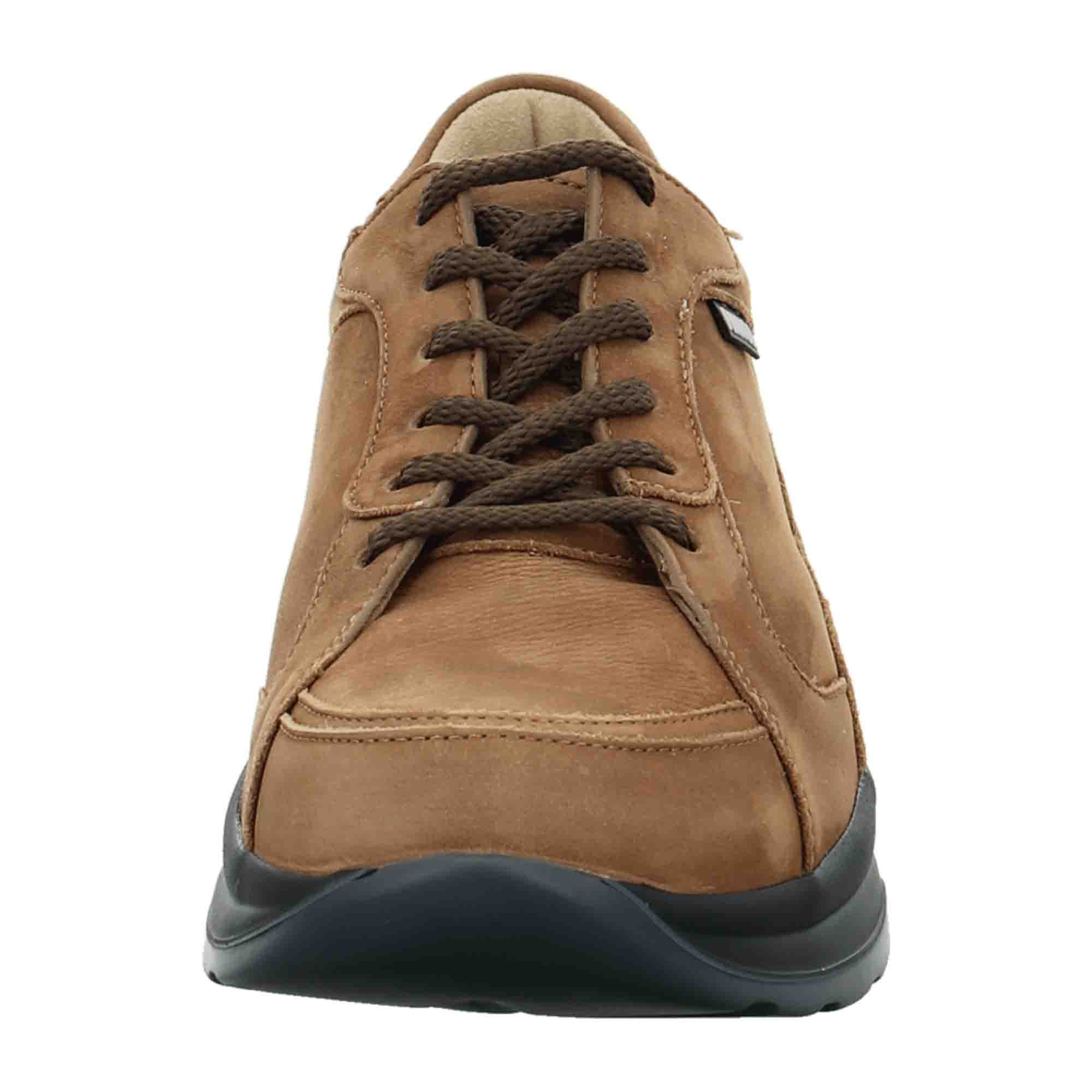 Finn Comfort Piccadilly Men's Comfort Shoes - Stylish Brown Leather