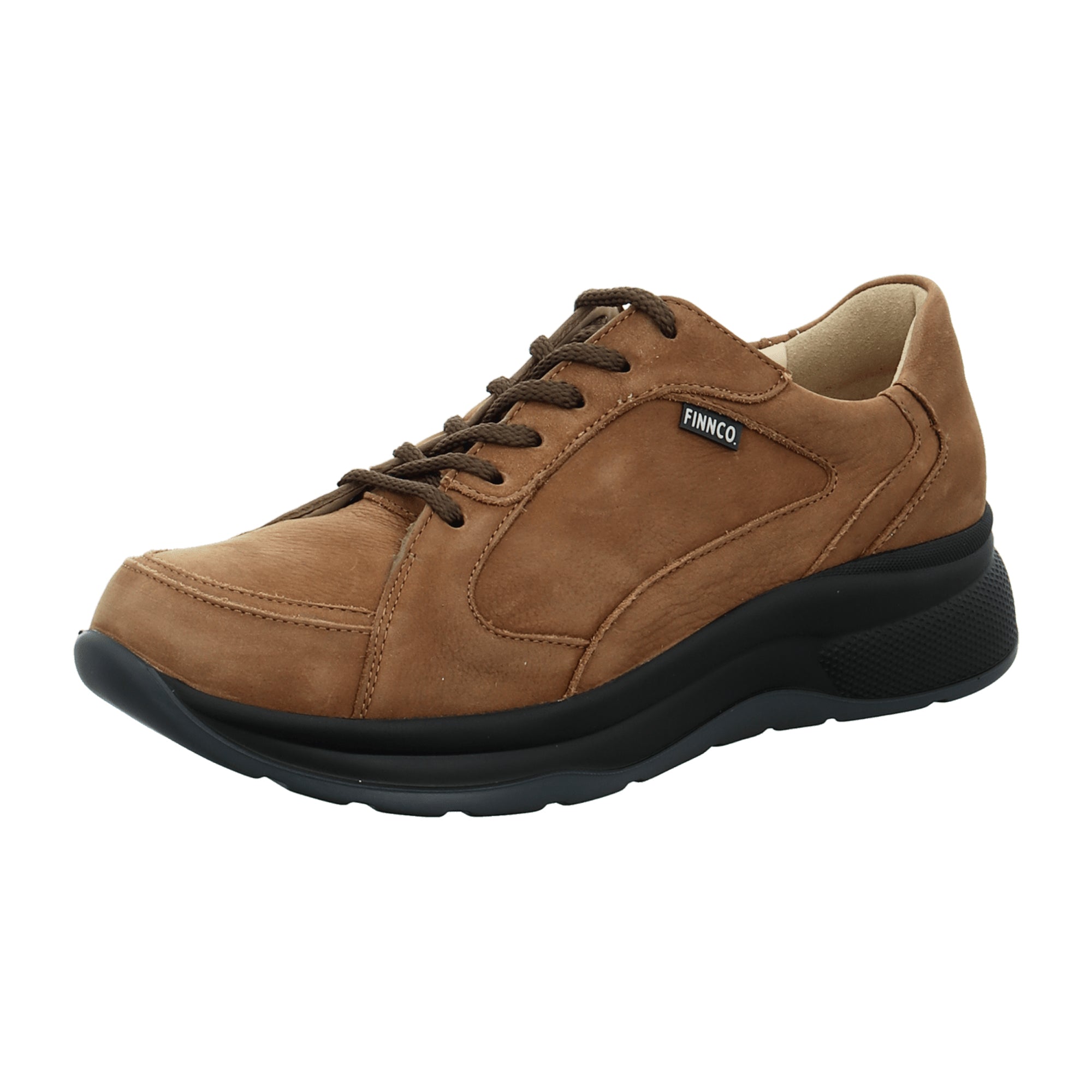 Finn Comfort Piccadilly Men's Comfort Shoes - Stylish Brown Leather