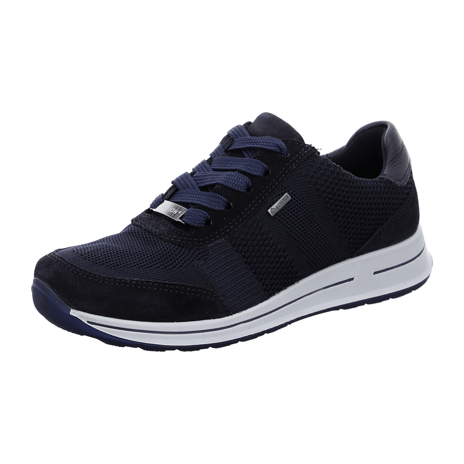 ARA OSAKA 2.0 Women's Sneakers in Blue - Cotton Textile Lace-Up Shoes with TPU Sole