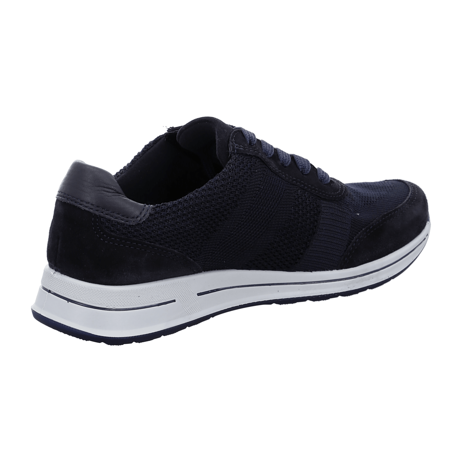 ARA OSAKA 2.0 Women's Sneakers in Blue - Cotton Textile Lace-Up Shoes with TPU Sole