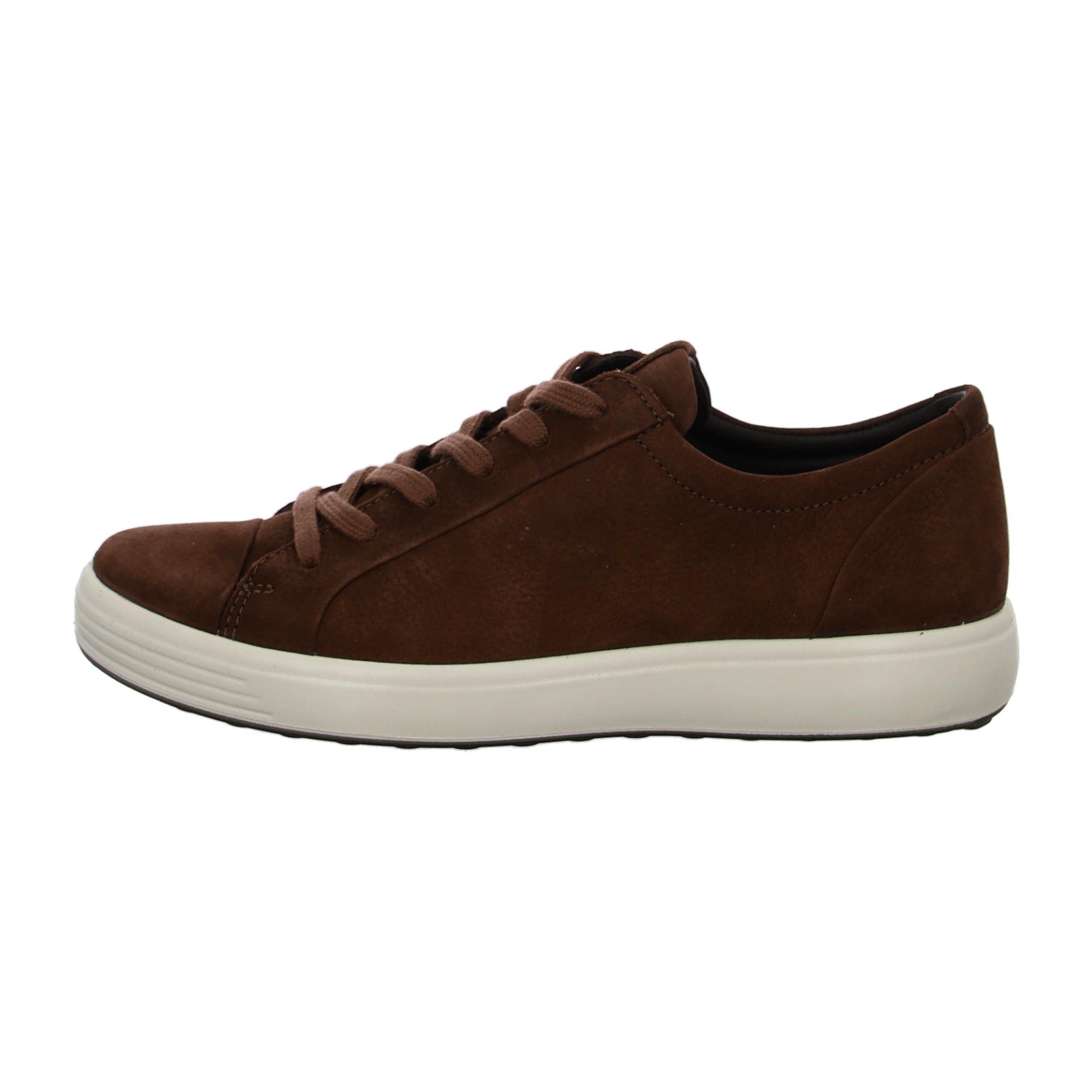 Ecco Soft 7 M Men's Sneakers - Stylish Brown Leather