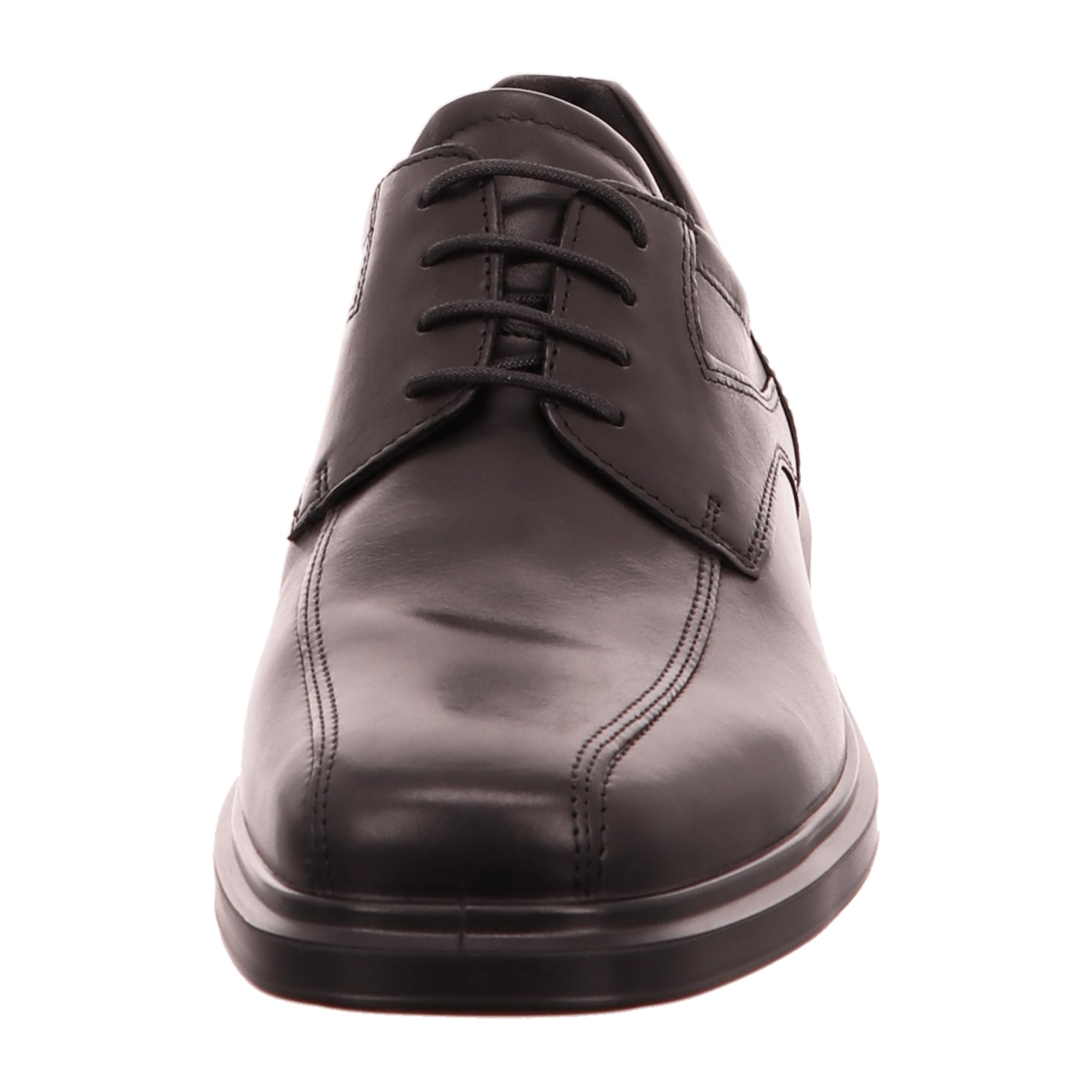 ECCO Helsinki 2 Men's Black Dress Shoes - Stylish Lace-Up with Comfort Insole