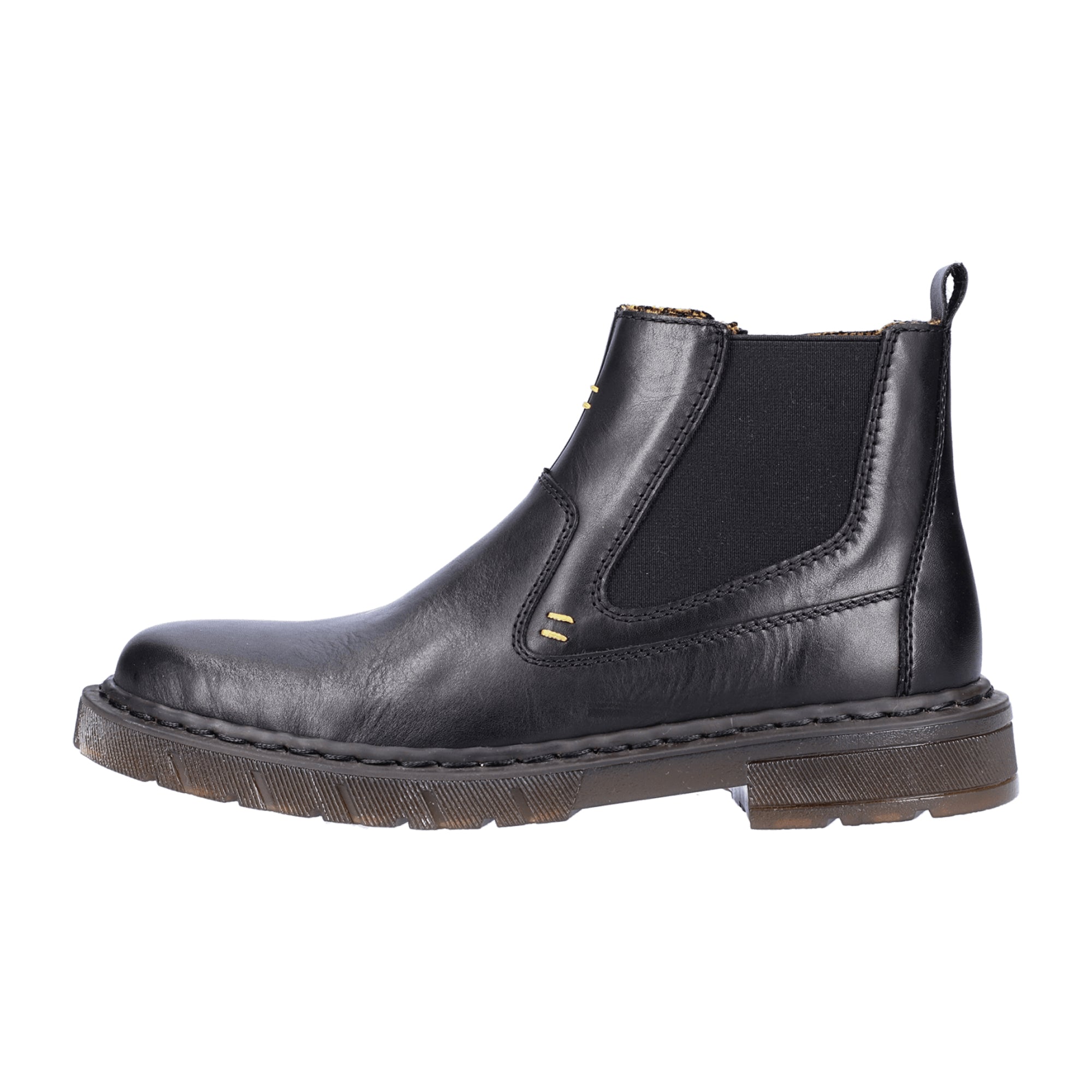 Rieker Men's Black Boots 3166200 - Comfortable Fall/Winter Footwear - Bartel-Shop
