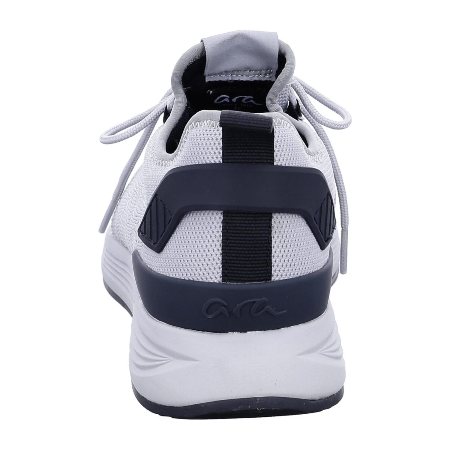 ARA CHICAGO Men's Sneakers in Gray with Lace-Up Closure, Made from Synthetic Leather and Textile Lining