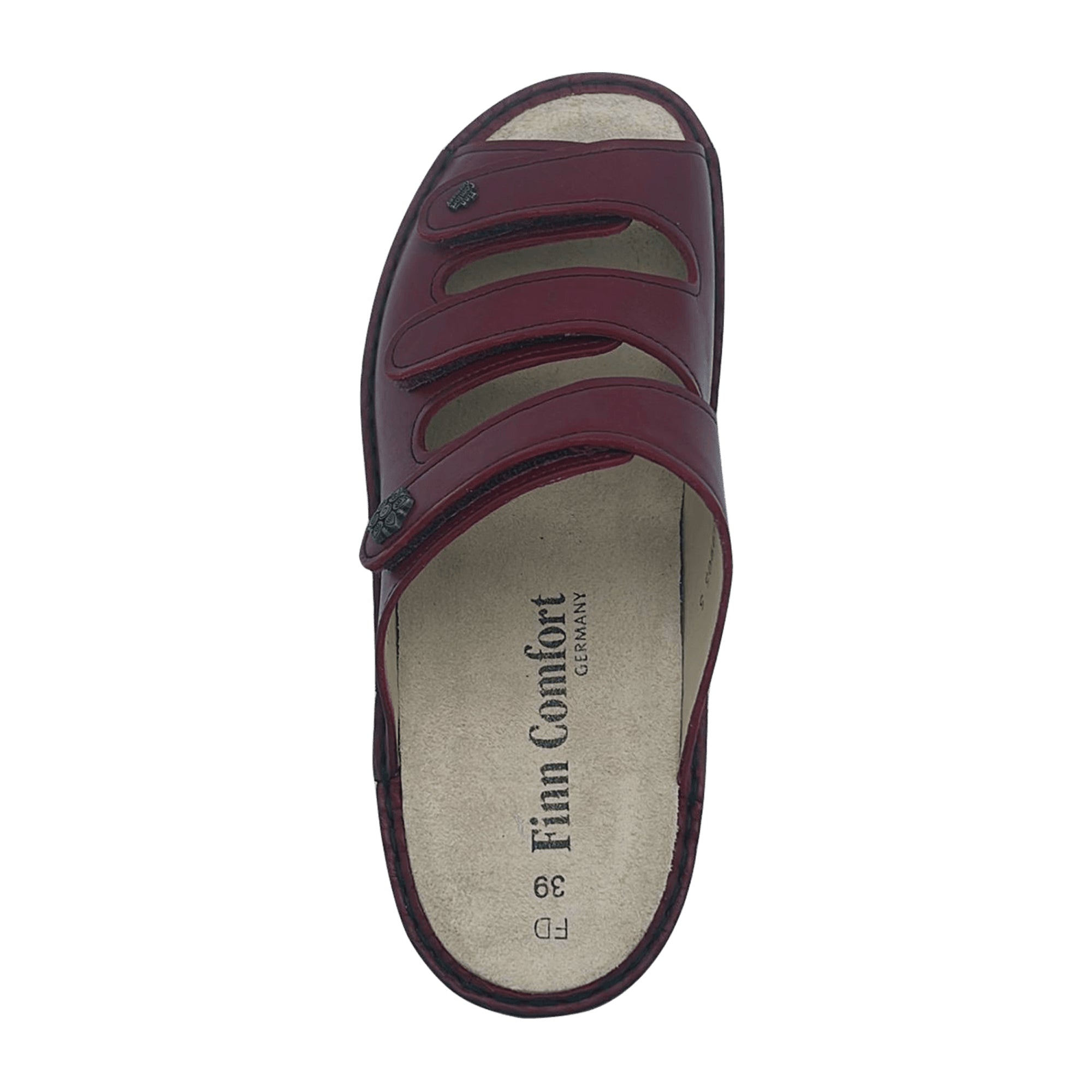 Finn Comfort Menorca Women's Sandals, Vibrant Red - Stylish & Comfortable