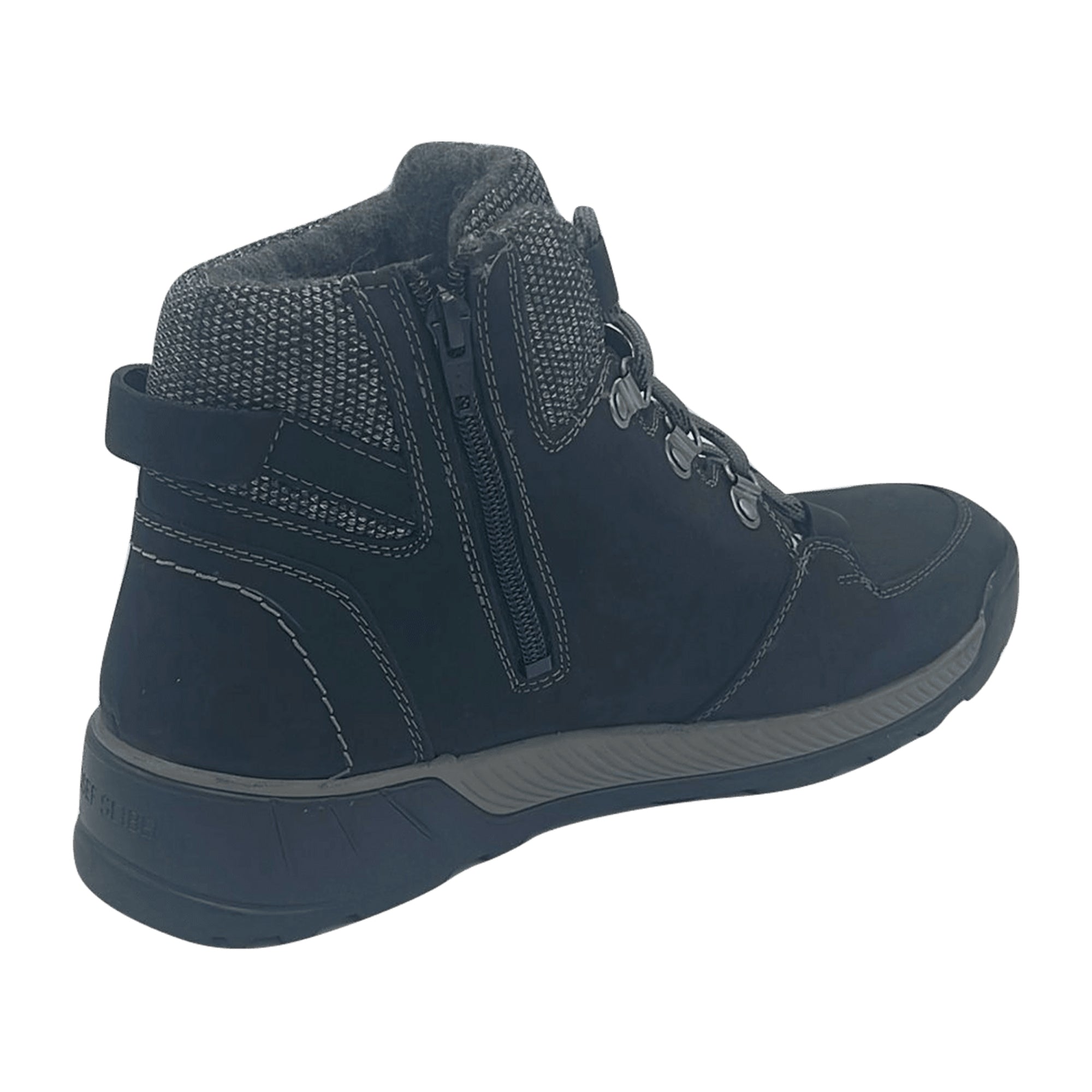 Josef Seibel Men's R7 Black Shoes