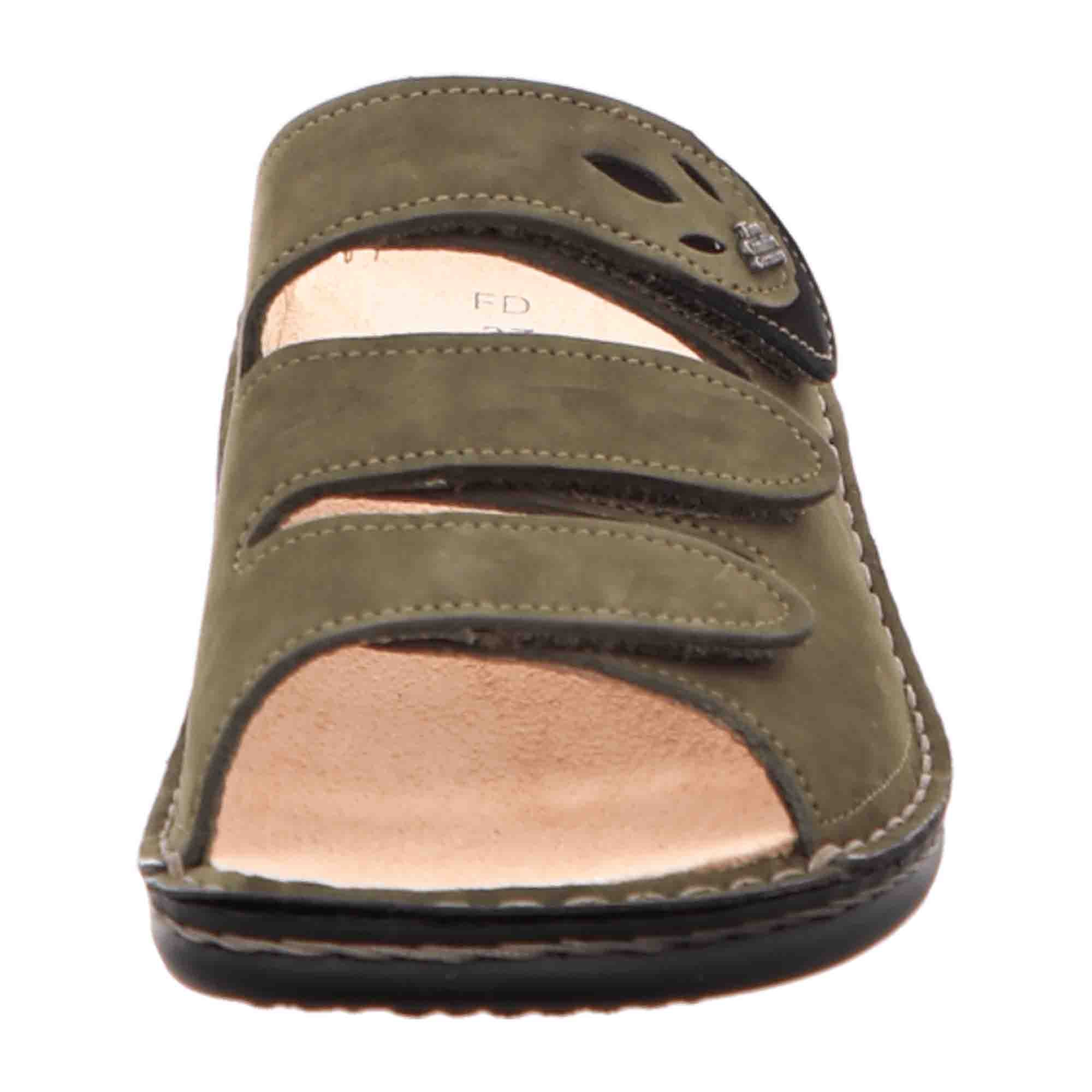 Finn Comfort KOS Women's Comfort Sandals - Stylish Green