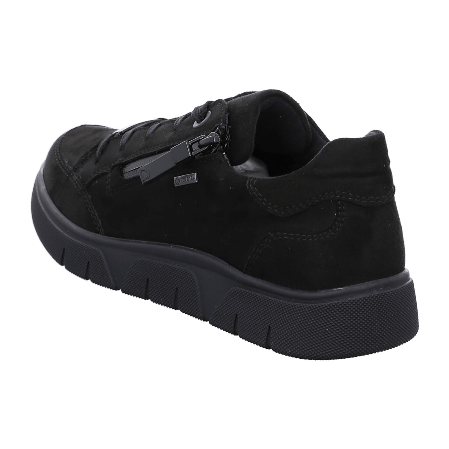 ARA ROM Women's Lace-Up Ankle Boots Black Round Toe Cold Weather Lined