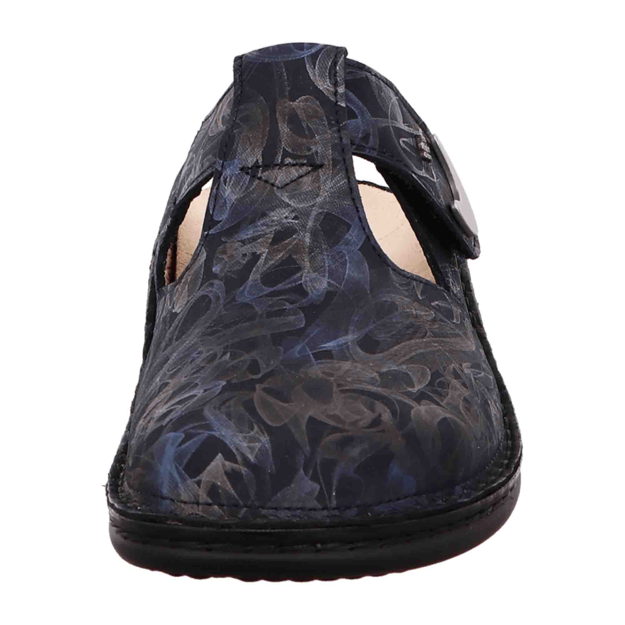 Finn Comfort Belem Women's Comfortable Clogs, Stylish Blue