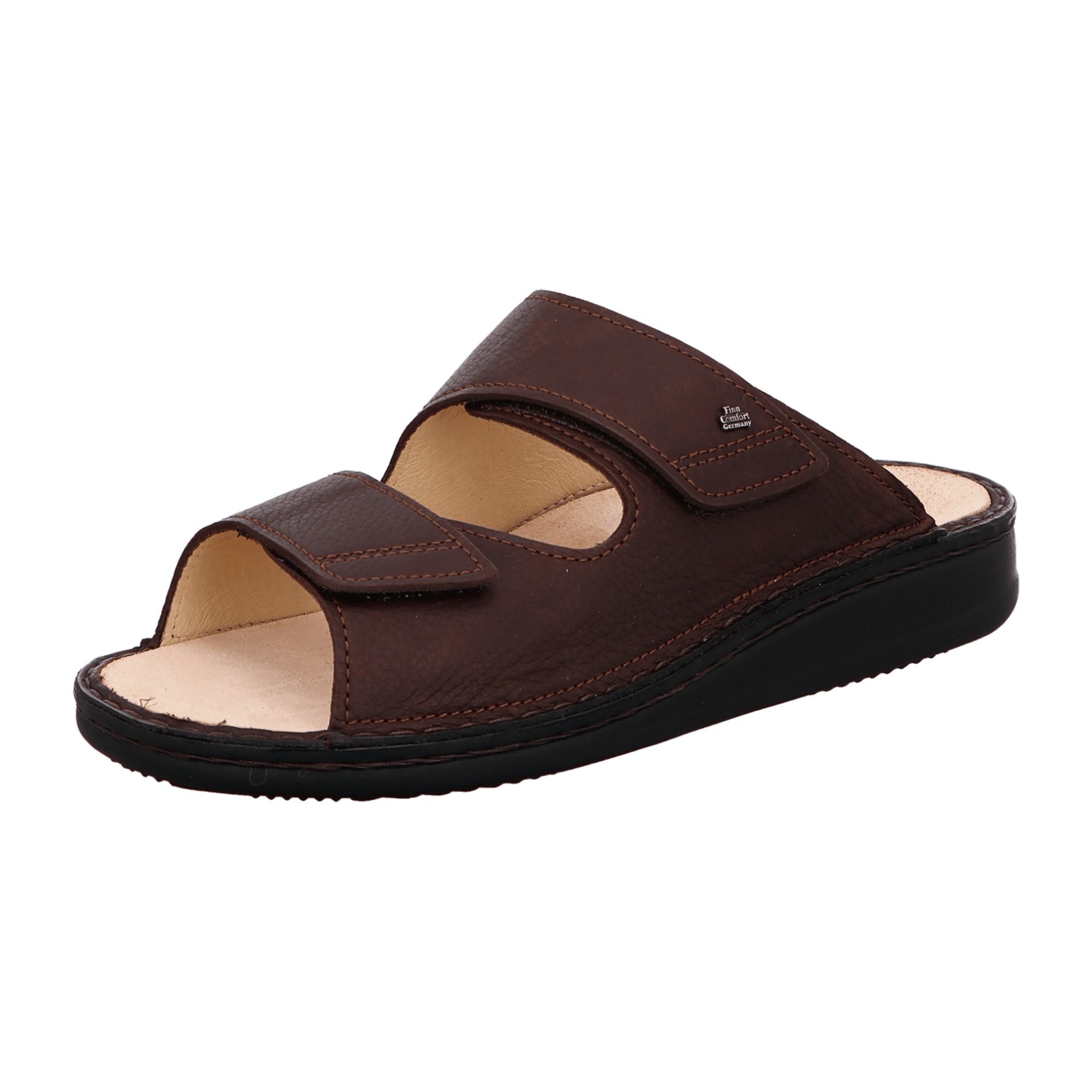 Finn Comfort Riad Men's Comfort Sandals - Stylish Brown Leather