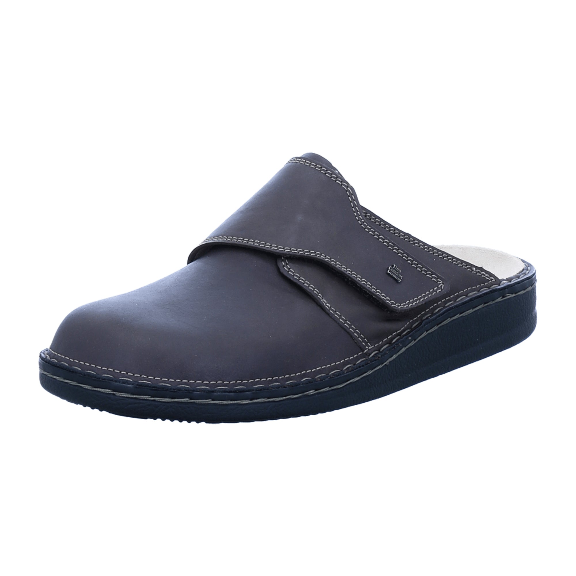 Finn Comfort Amalfi Men's Comfortable Clogs, Brown - Stylish & Durable