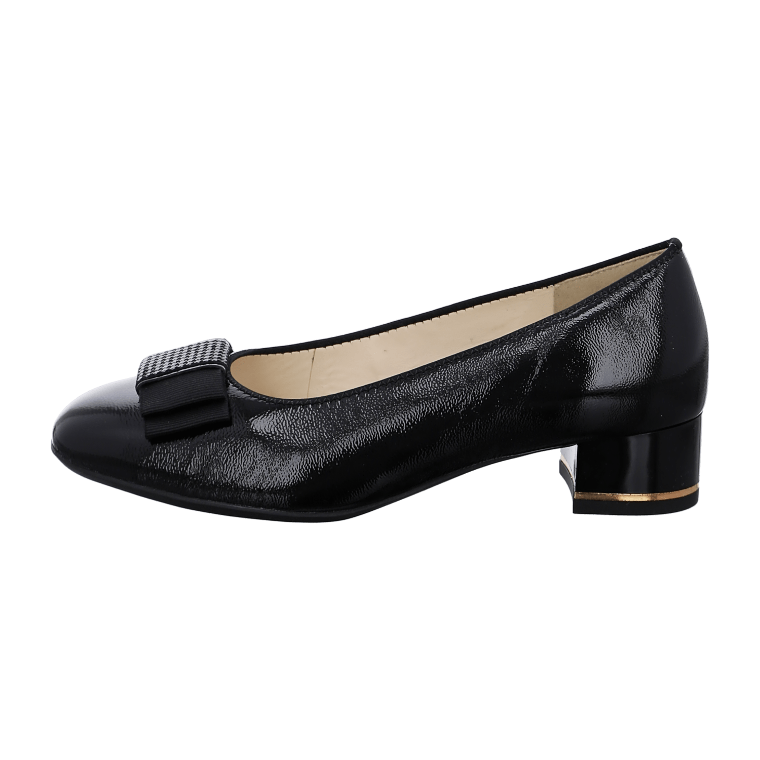 ARA GRAZ Women's Pumps Slippers Black Patent Leather Square Toe