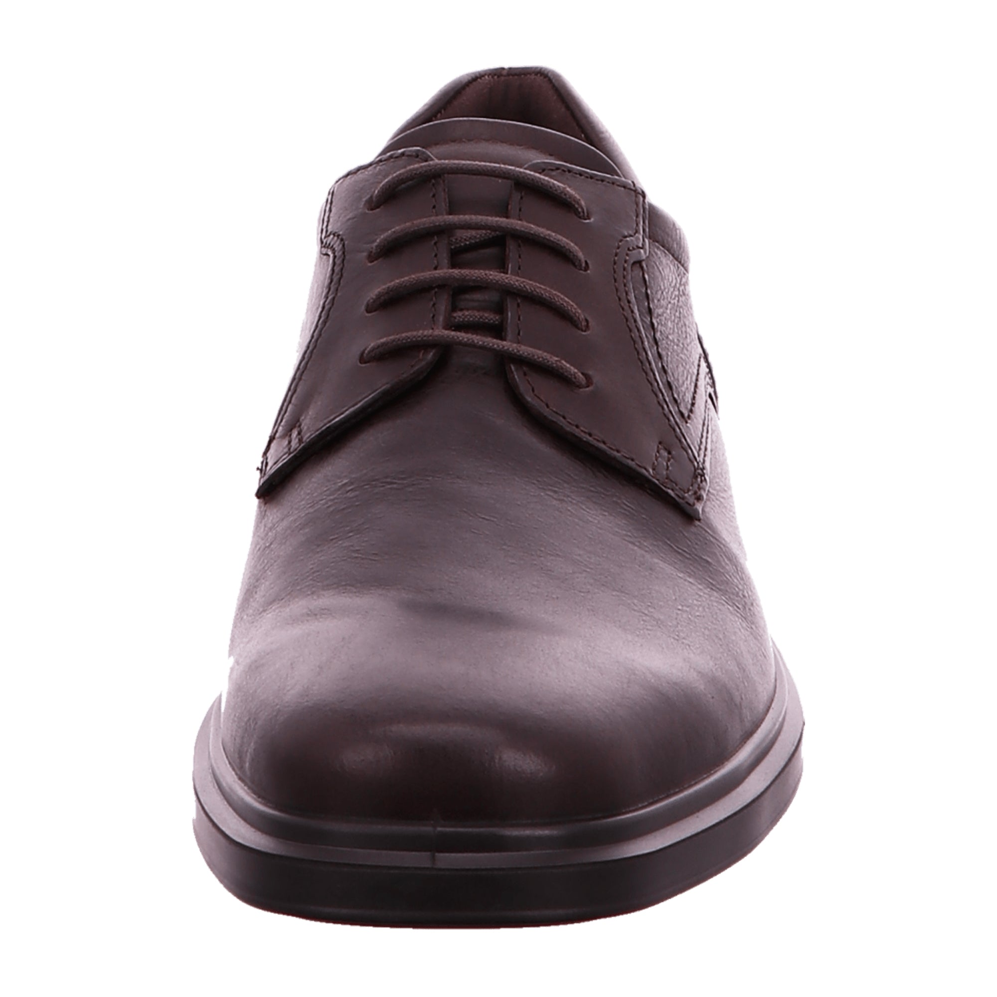 Ecco Men's Brown Leather Lace-up Shoes | Stylish & Durable