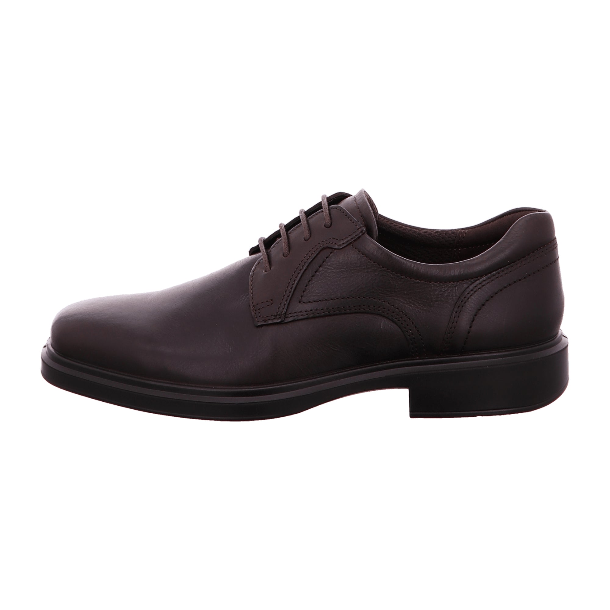 Ecco Men's Brown Leather Lace-up Shoes | Stylish & Durable