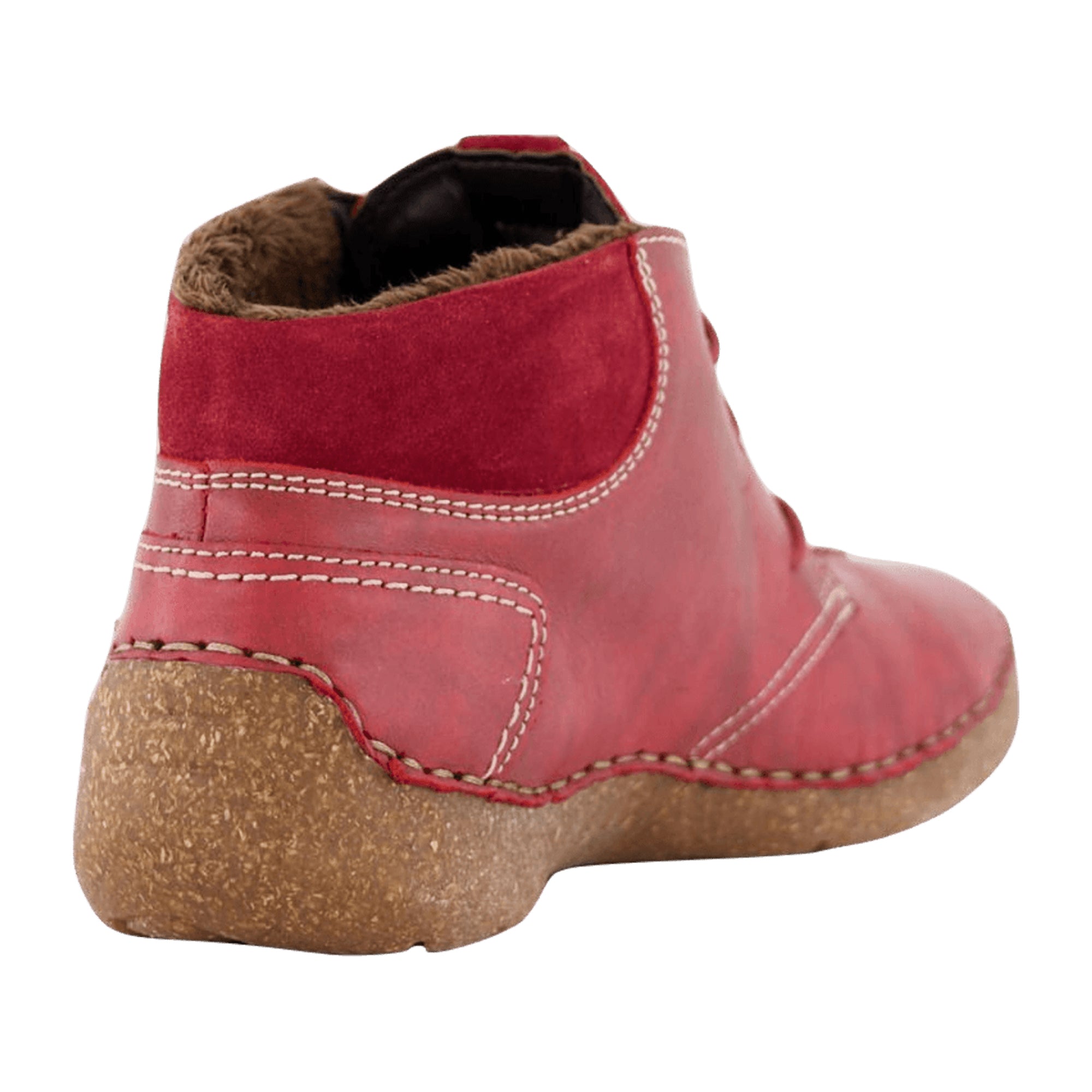 Josef Seibel Fergey 65 Winter Women's Ankle Boot Red for Women