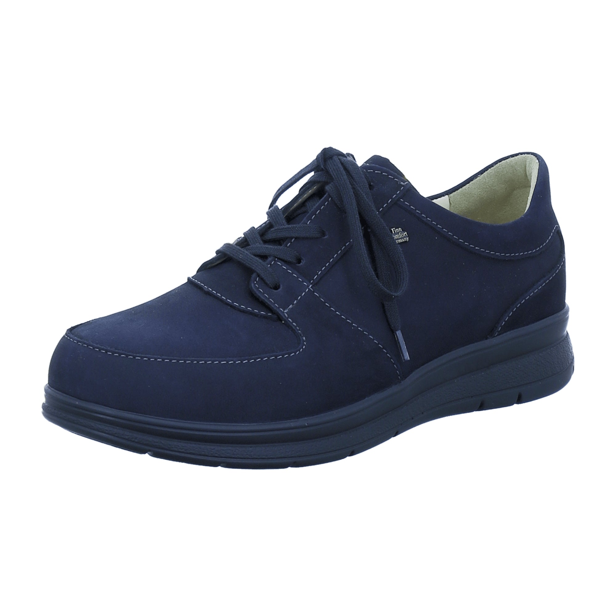 Finn Comfort Royan Women's Comfortable Black Leather Shoes