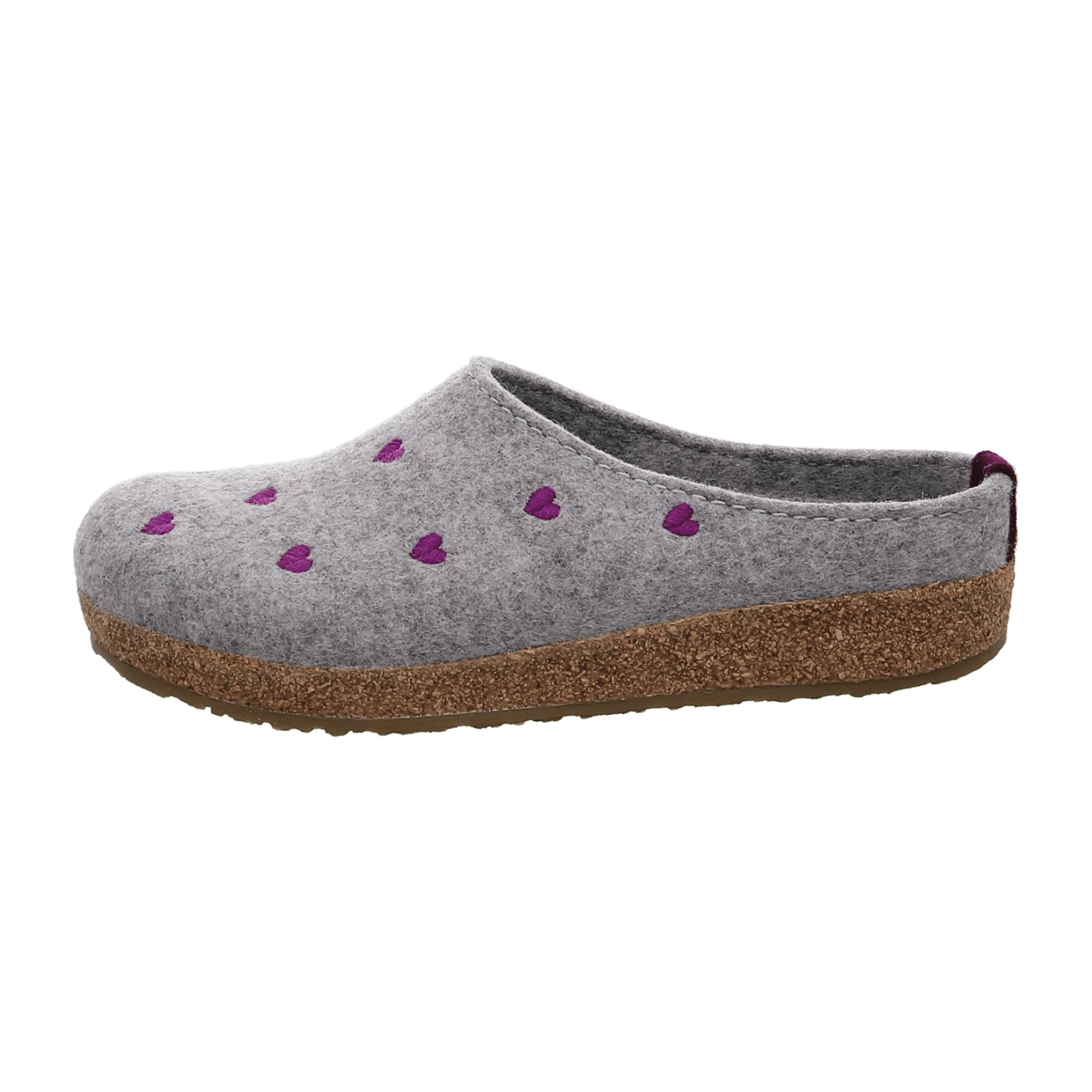 Haflinger 741031 Women's Stylish Gray Slippers - Comfort & Durability