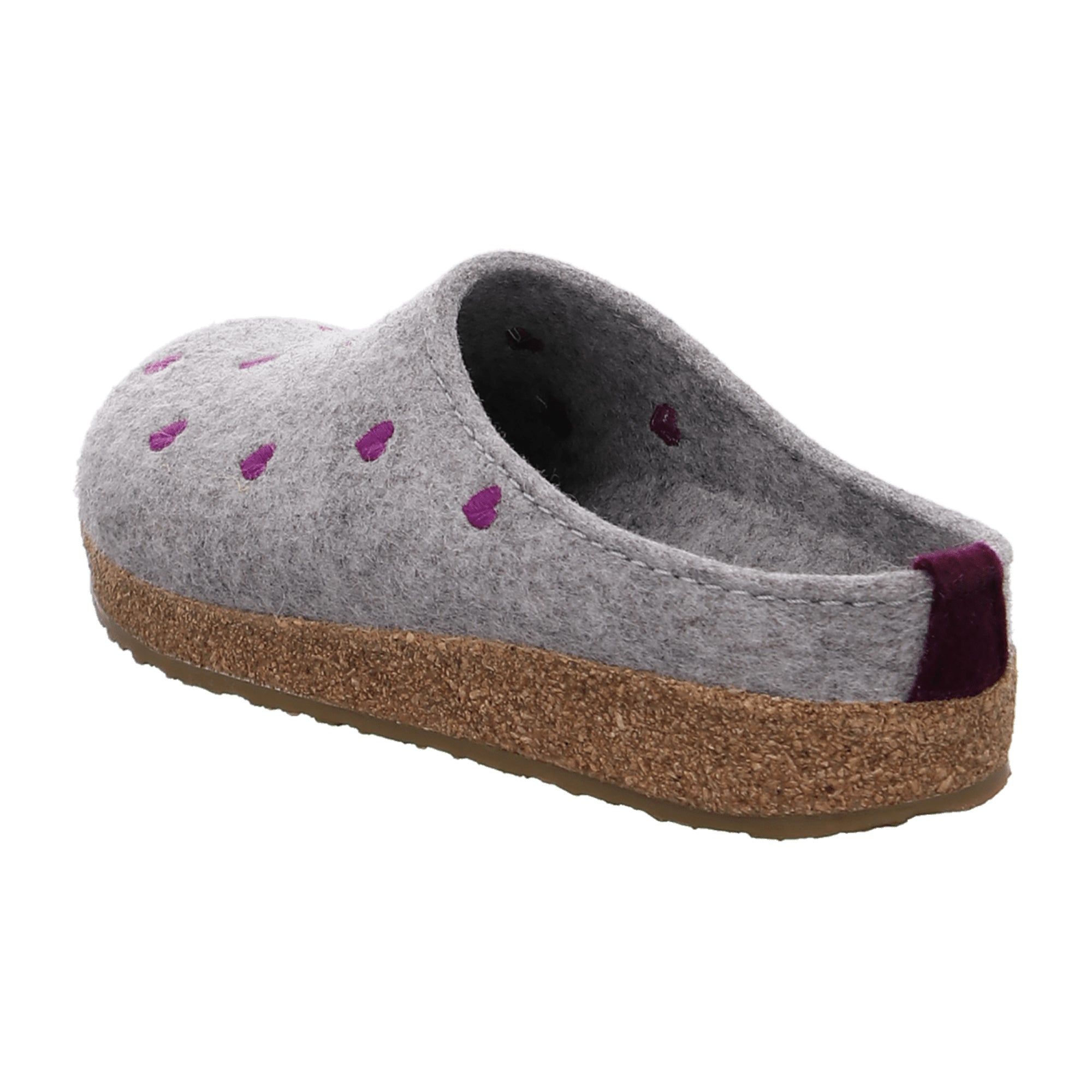 Haflinger 741031 Women's Stylish Gray Slippers - Comfort & Durability