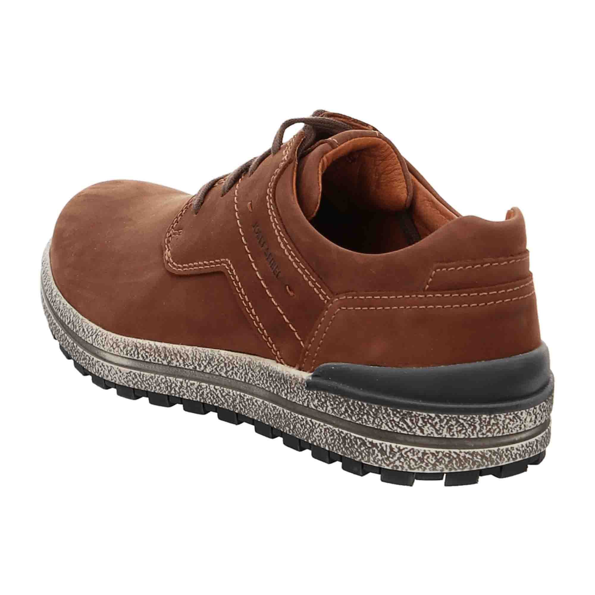 Josef Seibel Comfortable Lace-up Shoes for Men in Brown